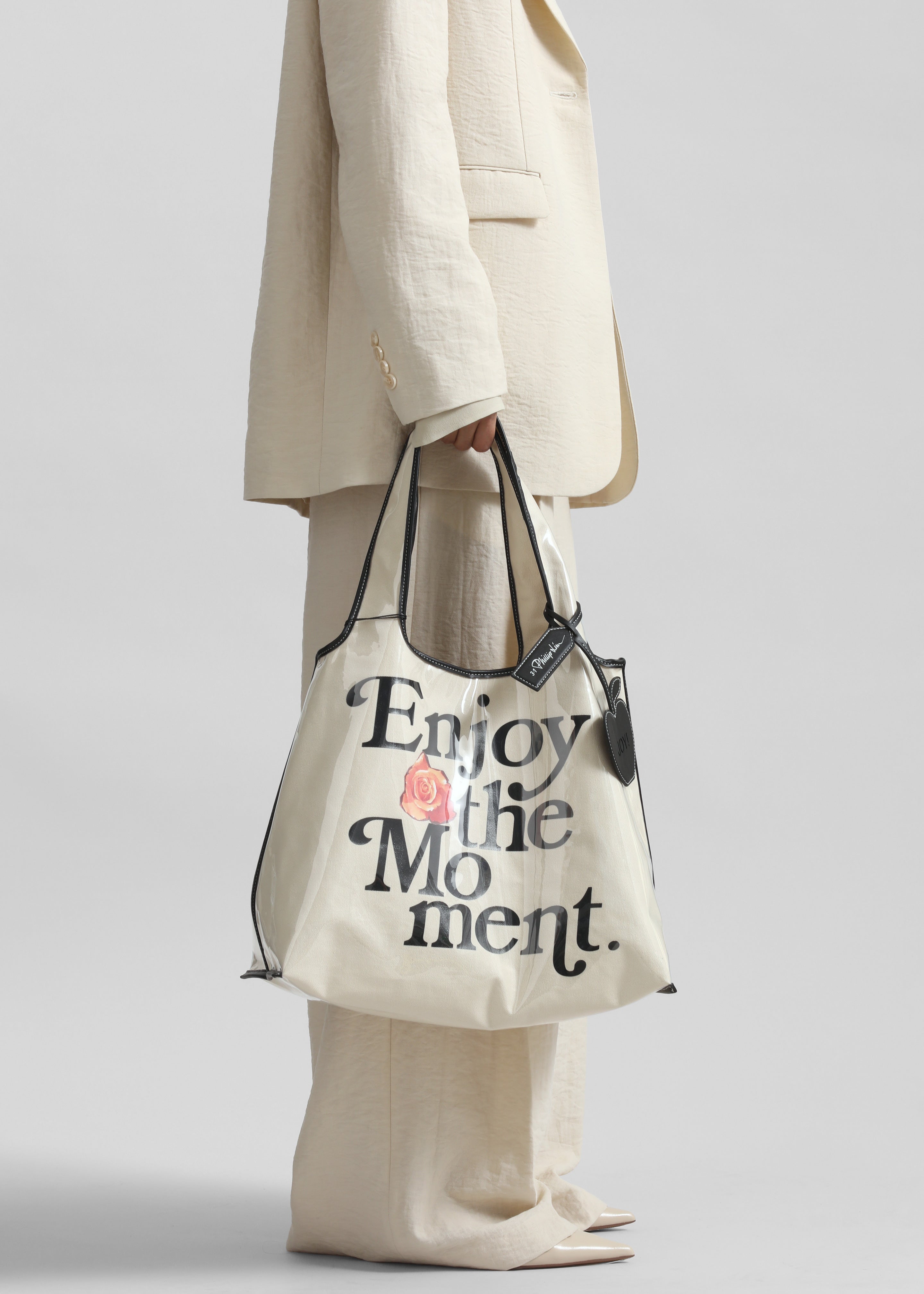 3.1 Phillip Lim Enjoy The Moment Market Tote - Ecru - 1