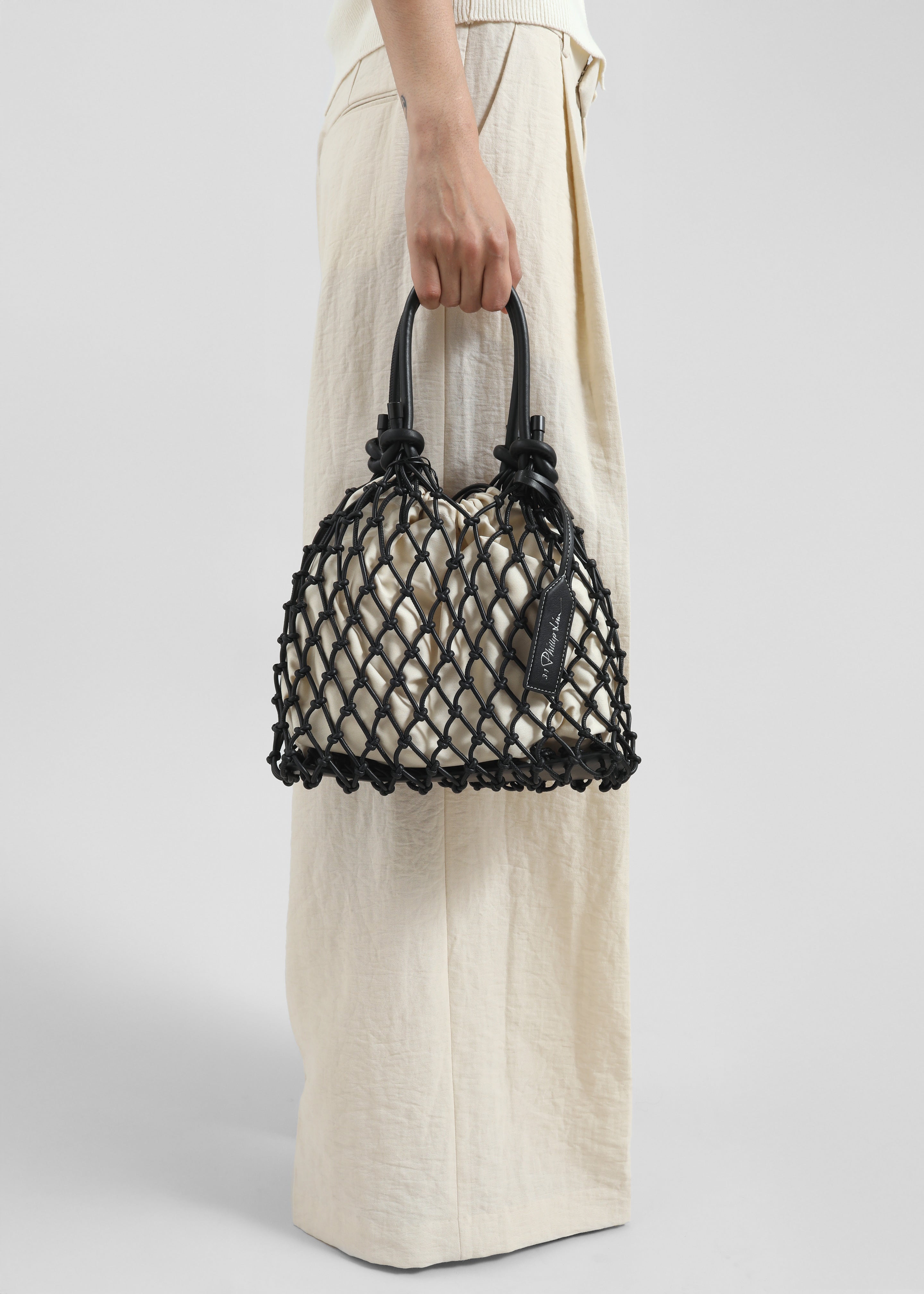 3.1 Phillip Lim Macrame Mini Sac - Black - 8
