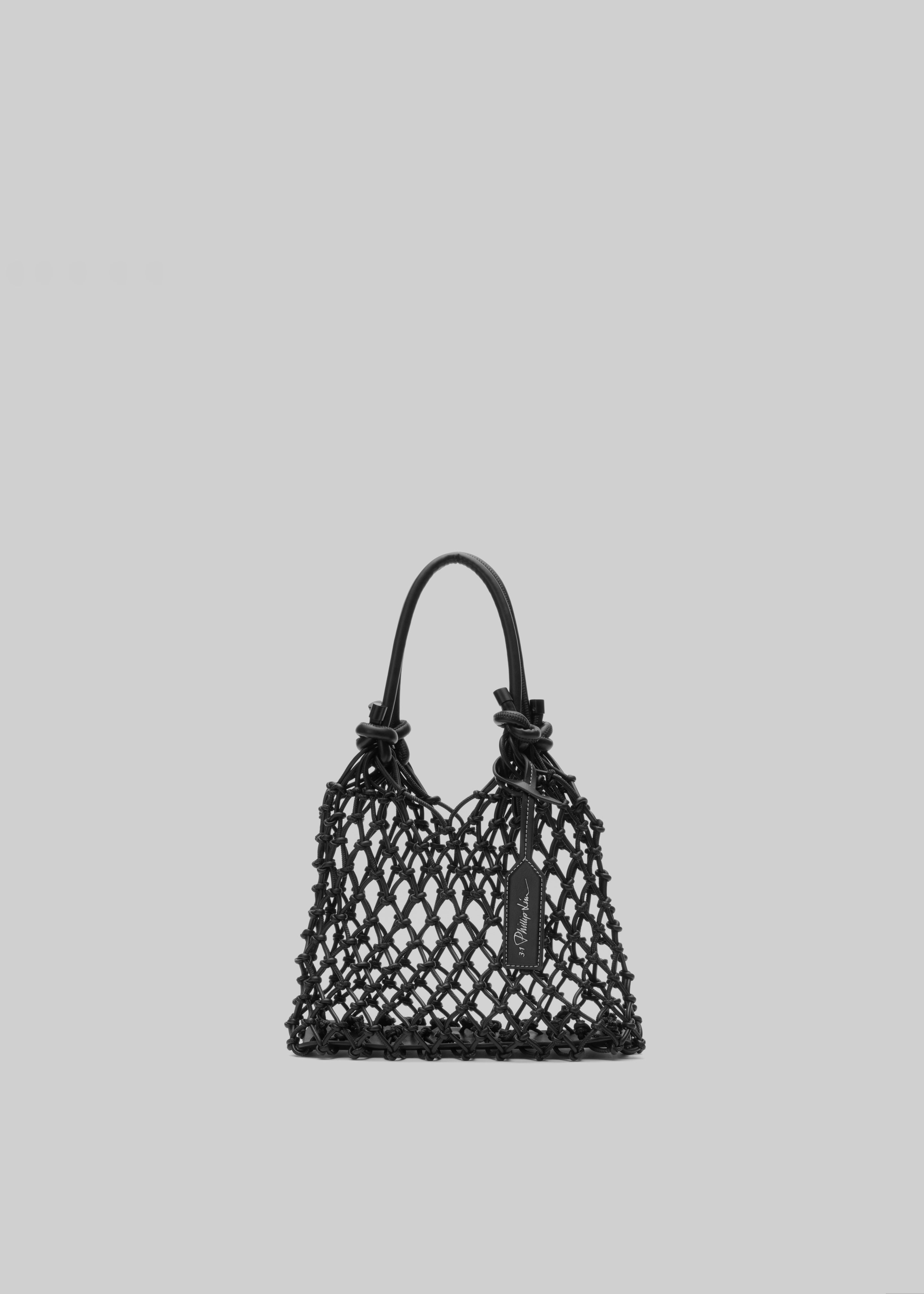 3.1 Phillip Lim Macrame Mini Sac - Black - 3