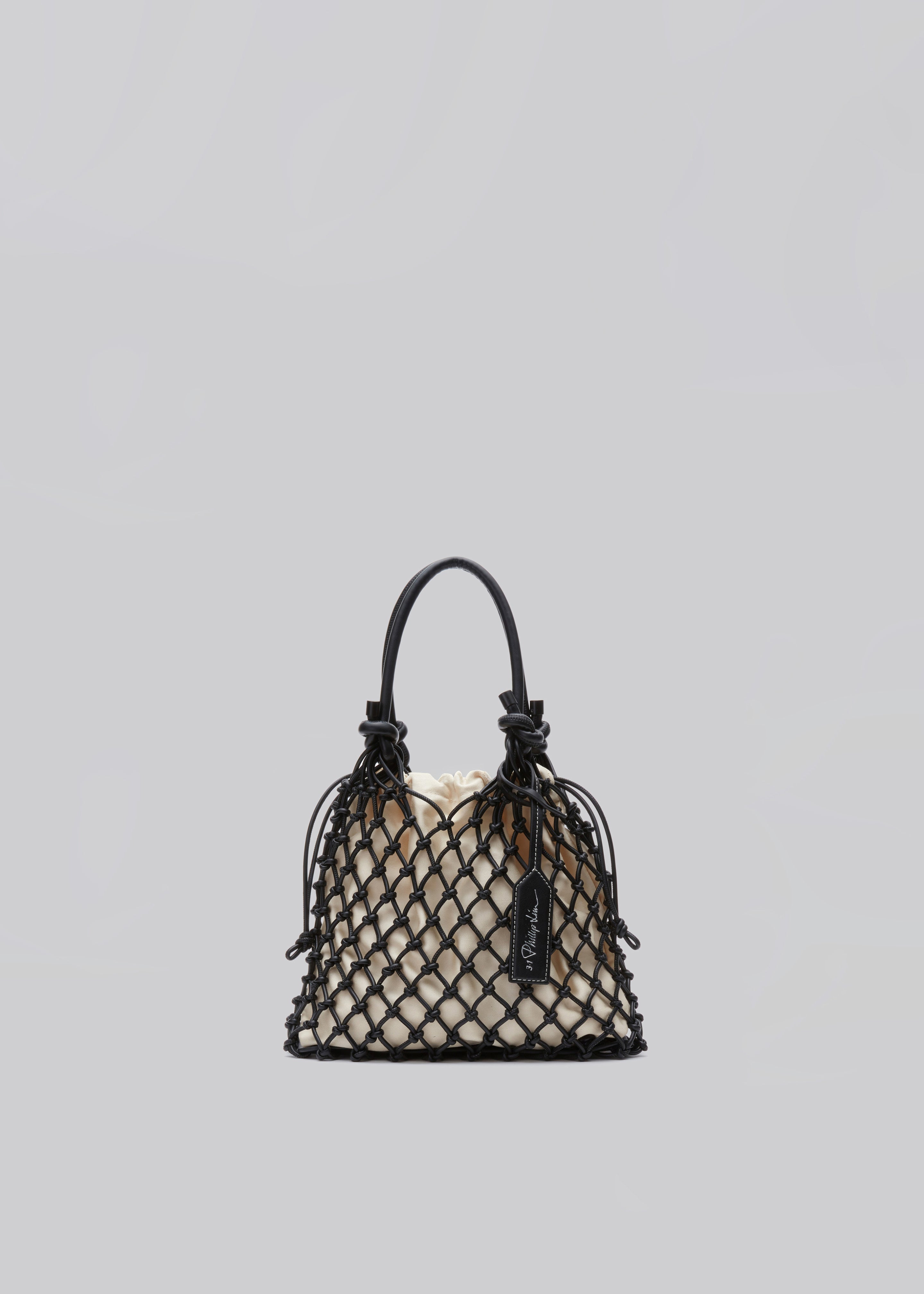3.1 Phillip Lim Macrame Mini Sac - Black - 1