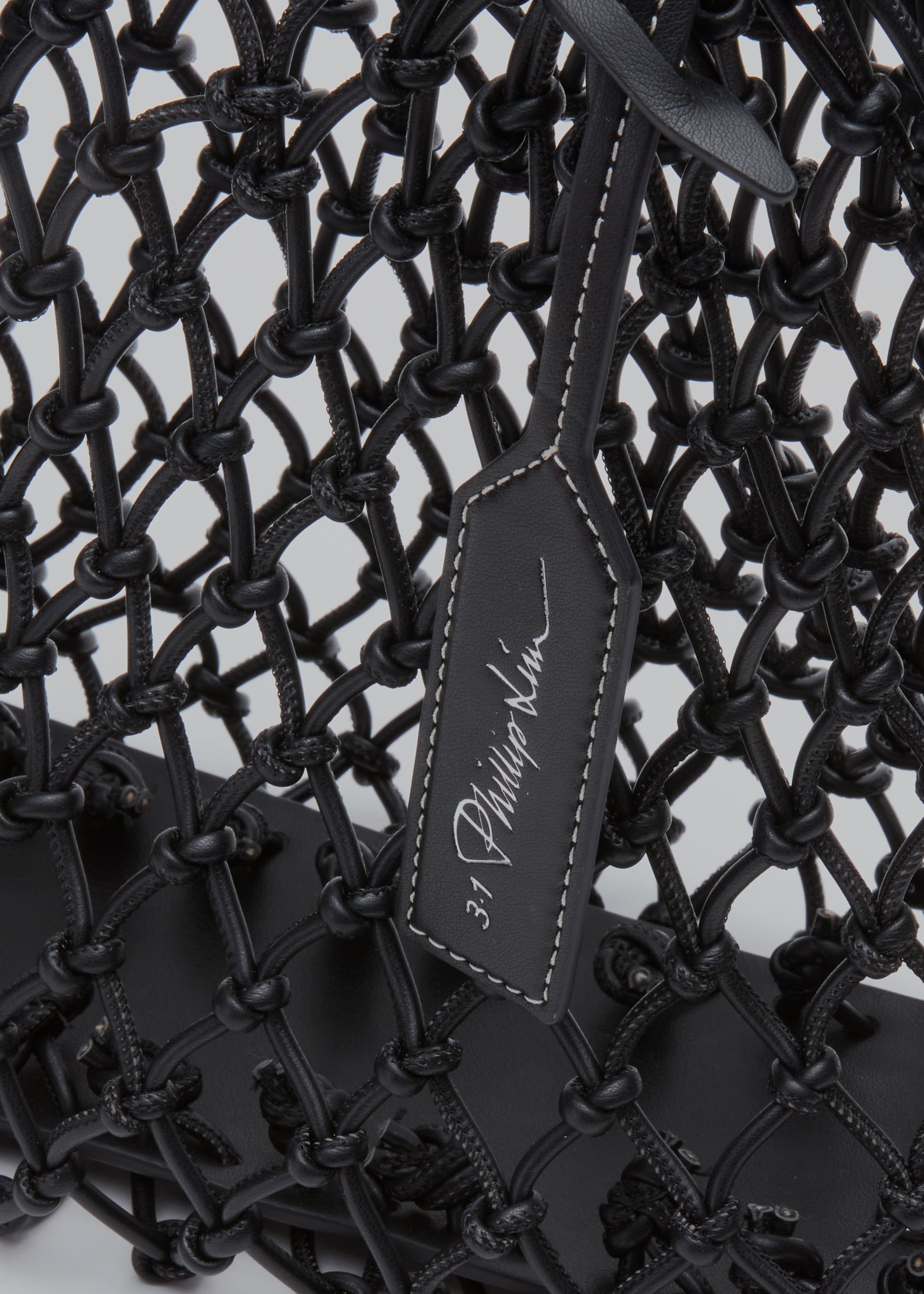 3.1 Phillip Lim Macrame Mini Sac - Black - 9