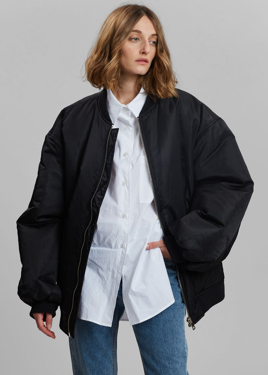 Astra Bomber Jacket - Black - 8