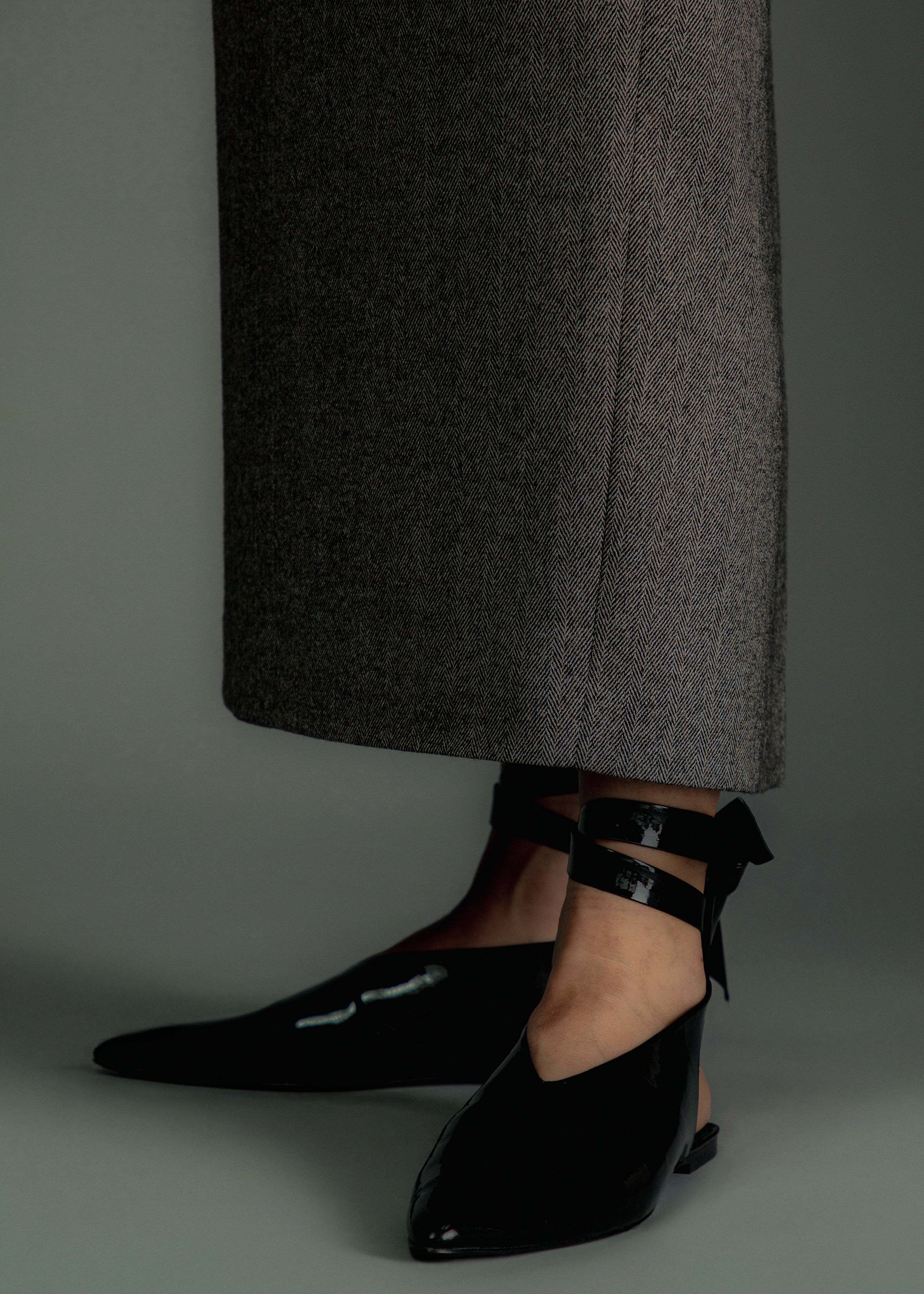 A.Emery The Maude Flats - Patent Black - 2