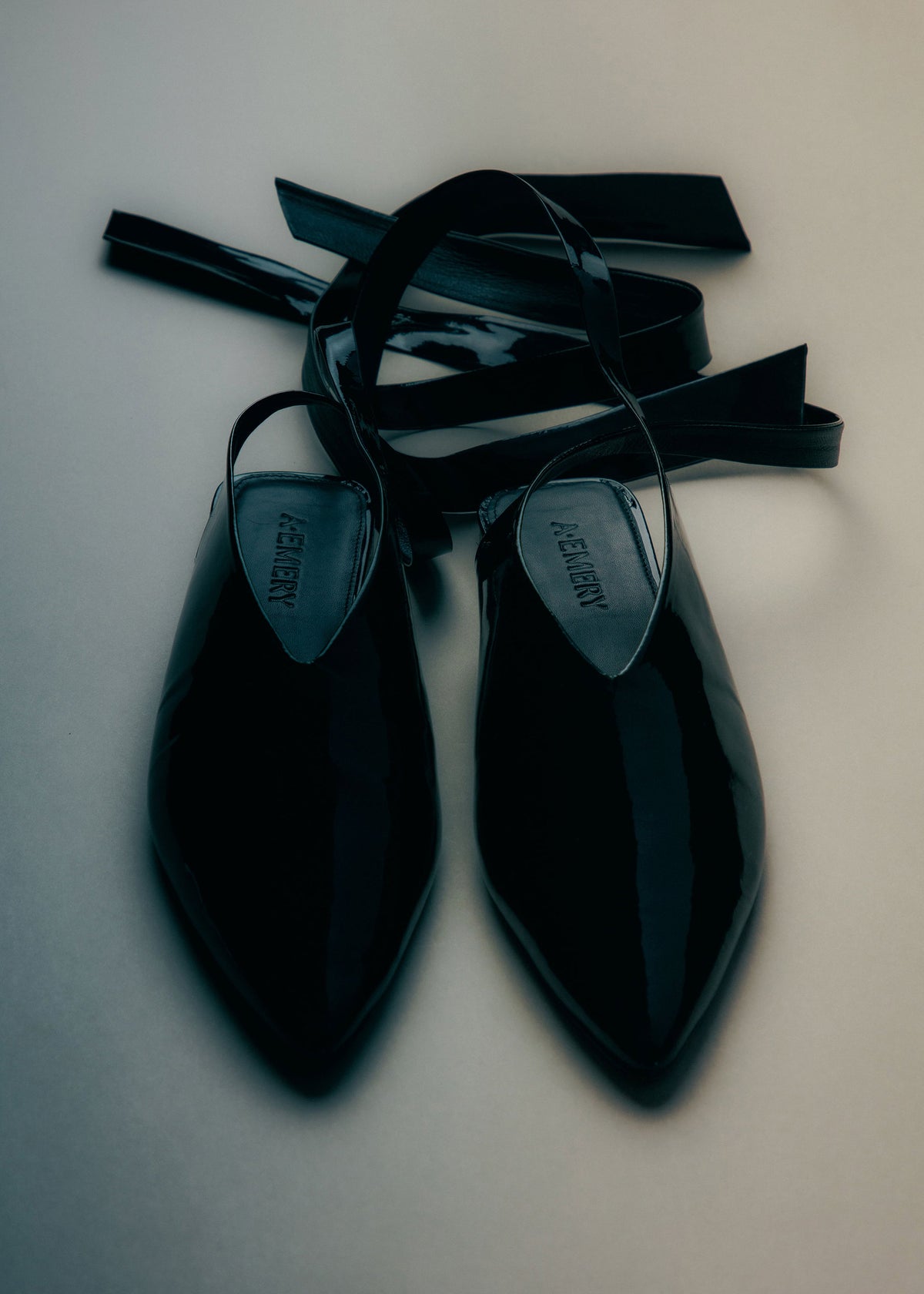 A.Emery The Maude Flats - Patent Black - 5