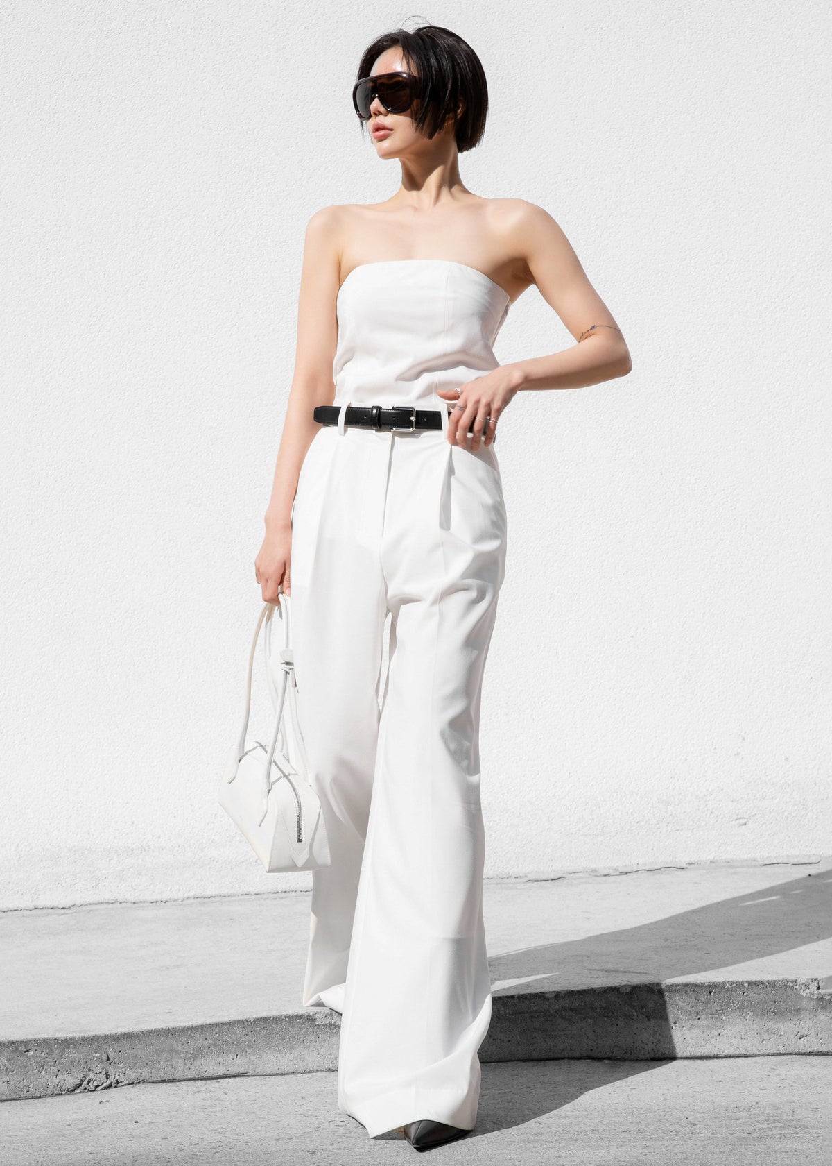 Abbie Trousers - White - 3
