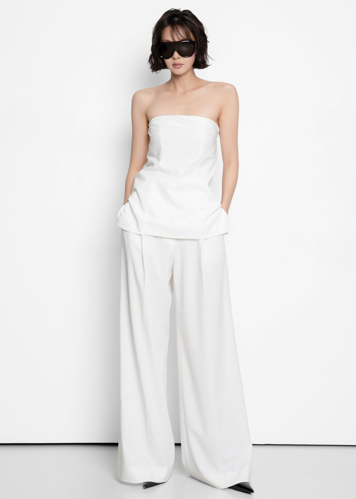 Abbie Trousers - White - 5