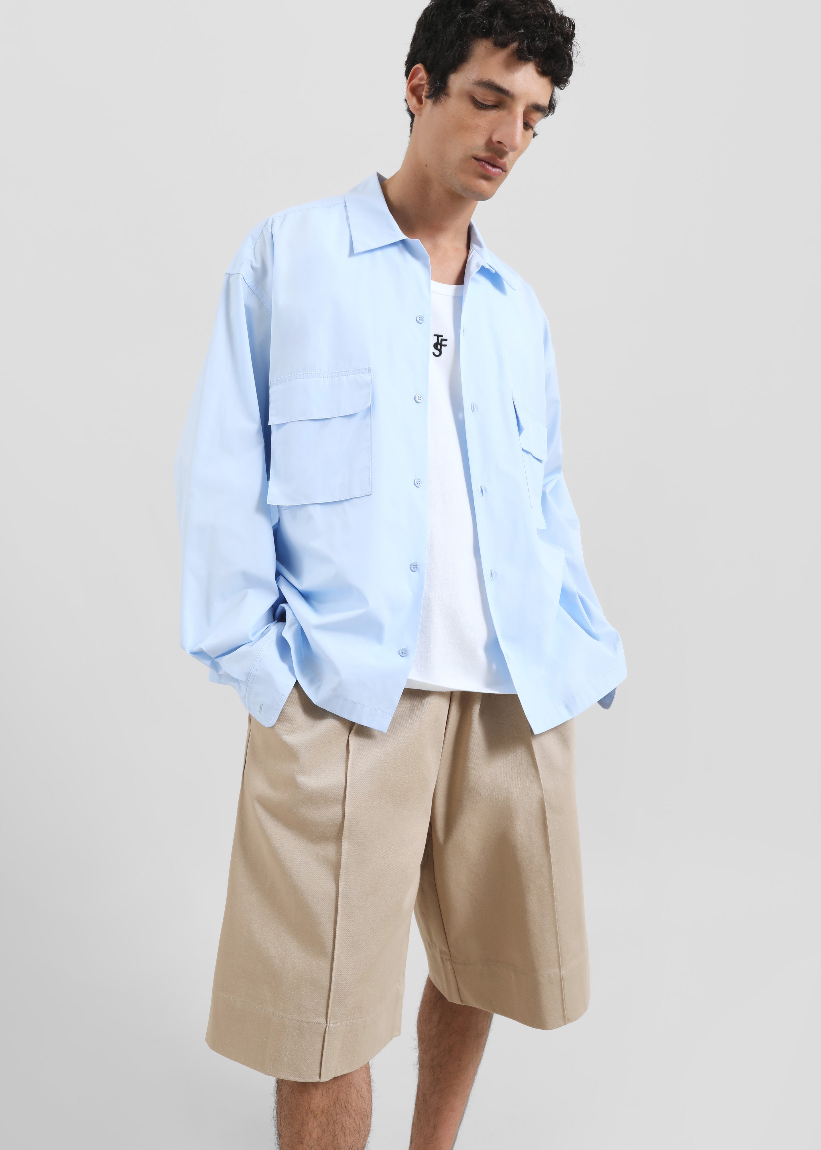 Adan Bermuda Shorts - Beige - 3