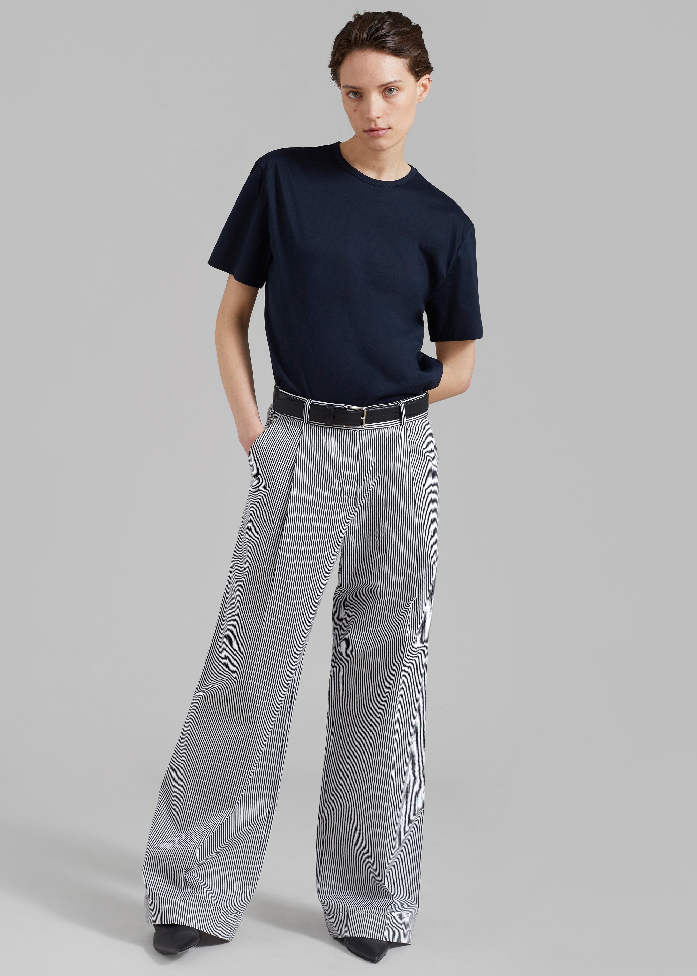 Addison Pants - Black Stripe - 5