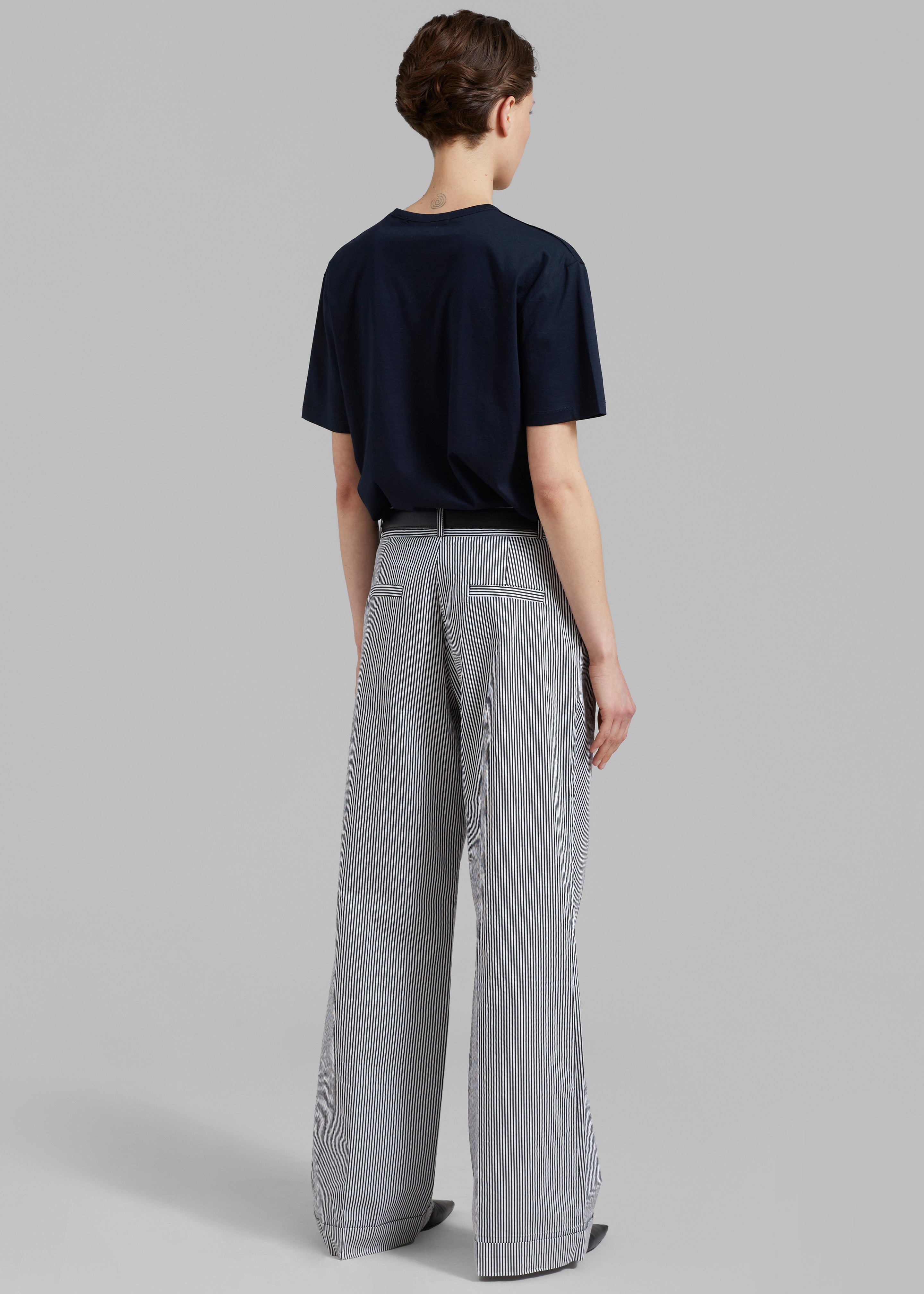 Addison Pants - Black Stripe - 6