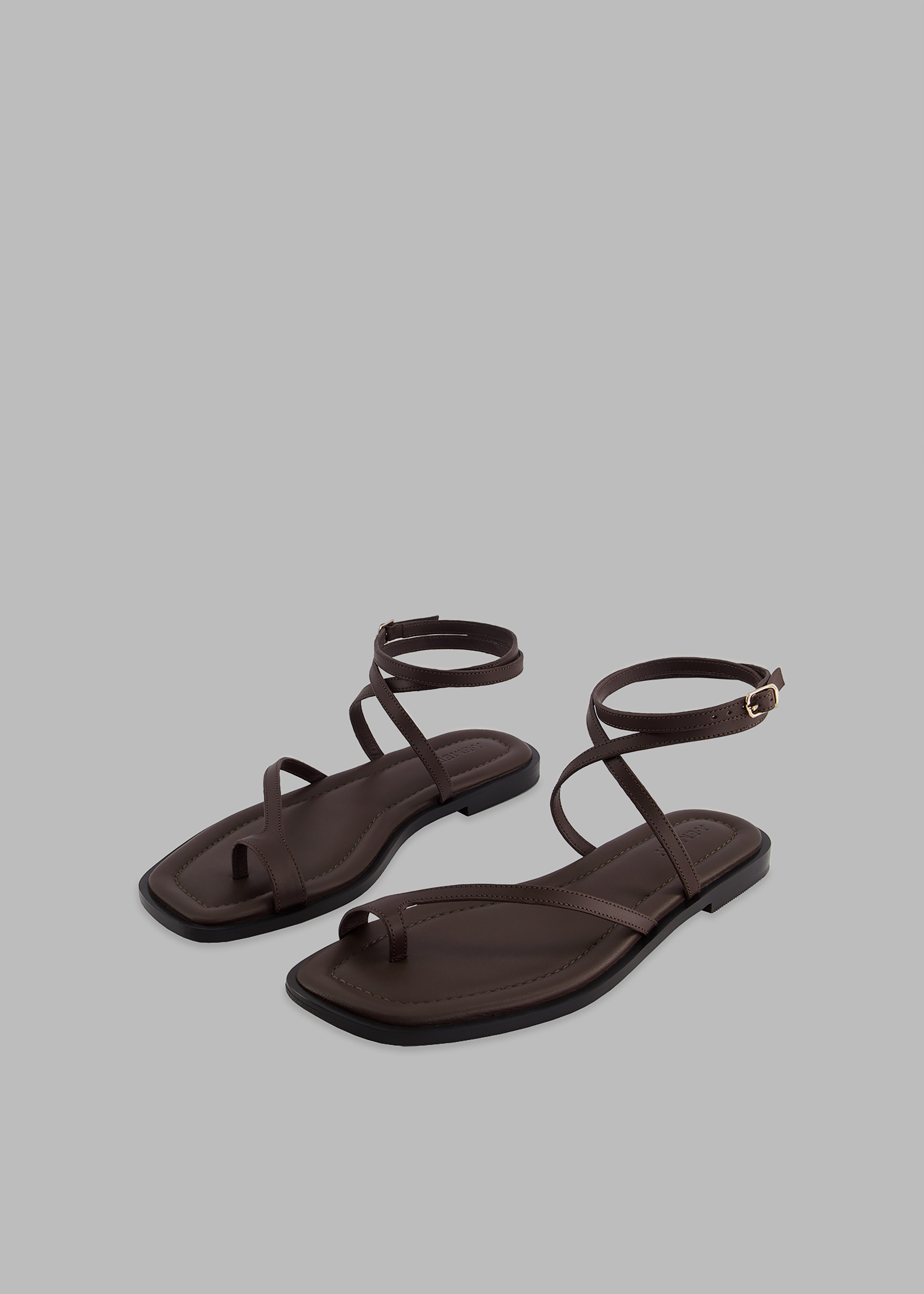 A.Emery Piper Sandal - Walnut - 2