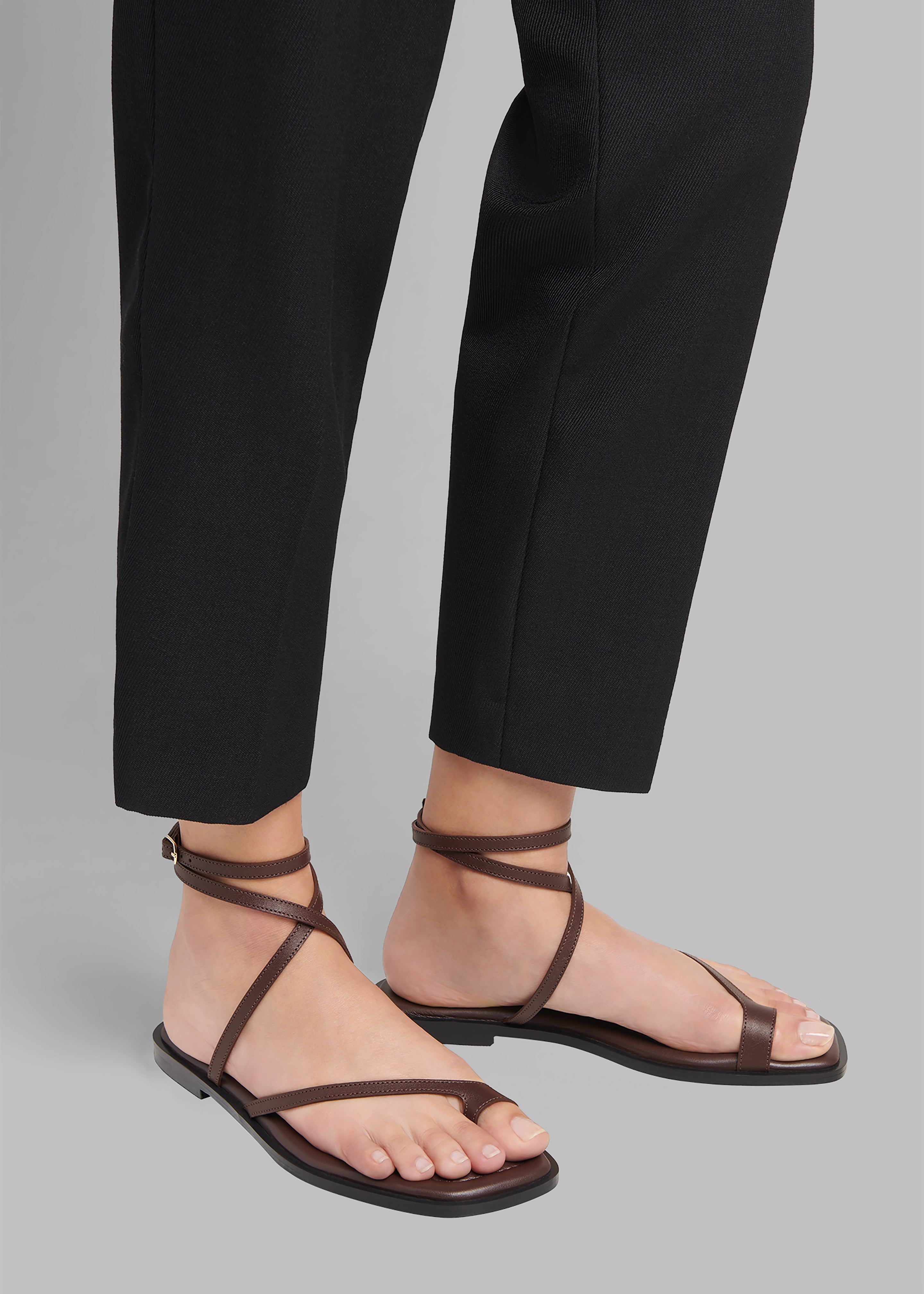 A.Emery Piper Sandal - Walnut - 3