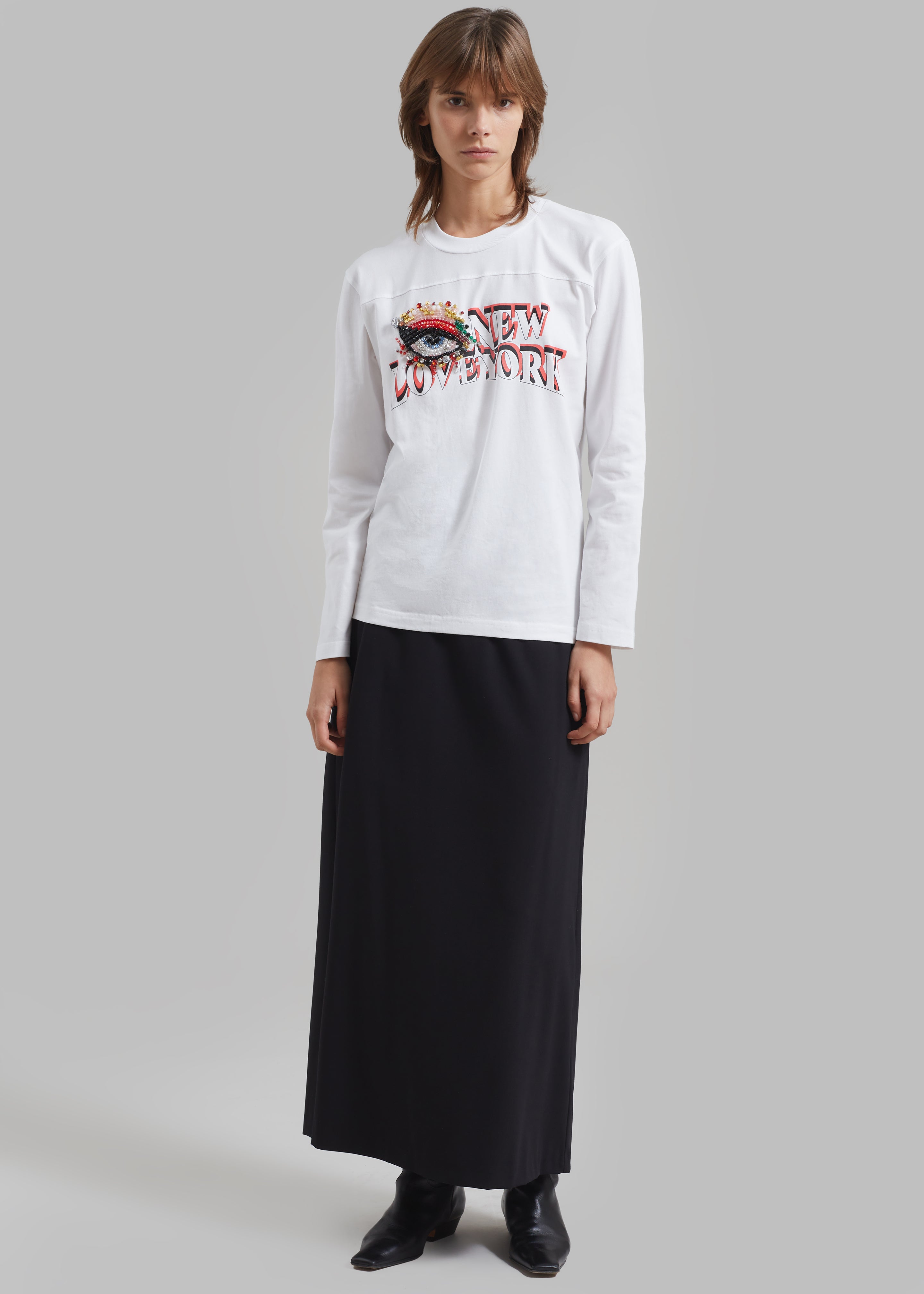 Allison Long Skirt - Black - 9