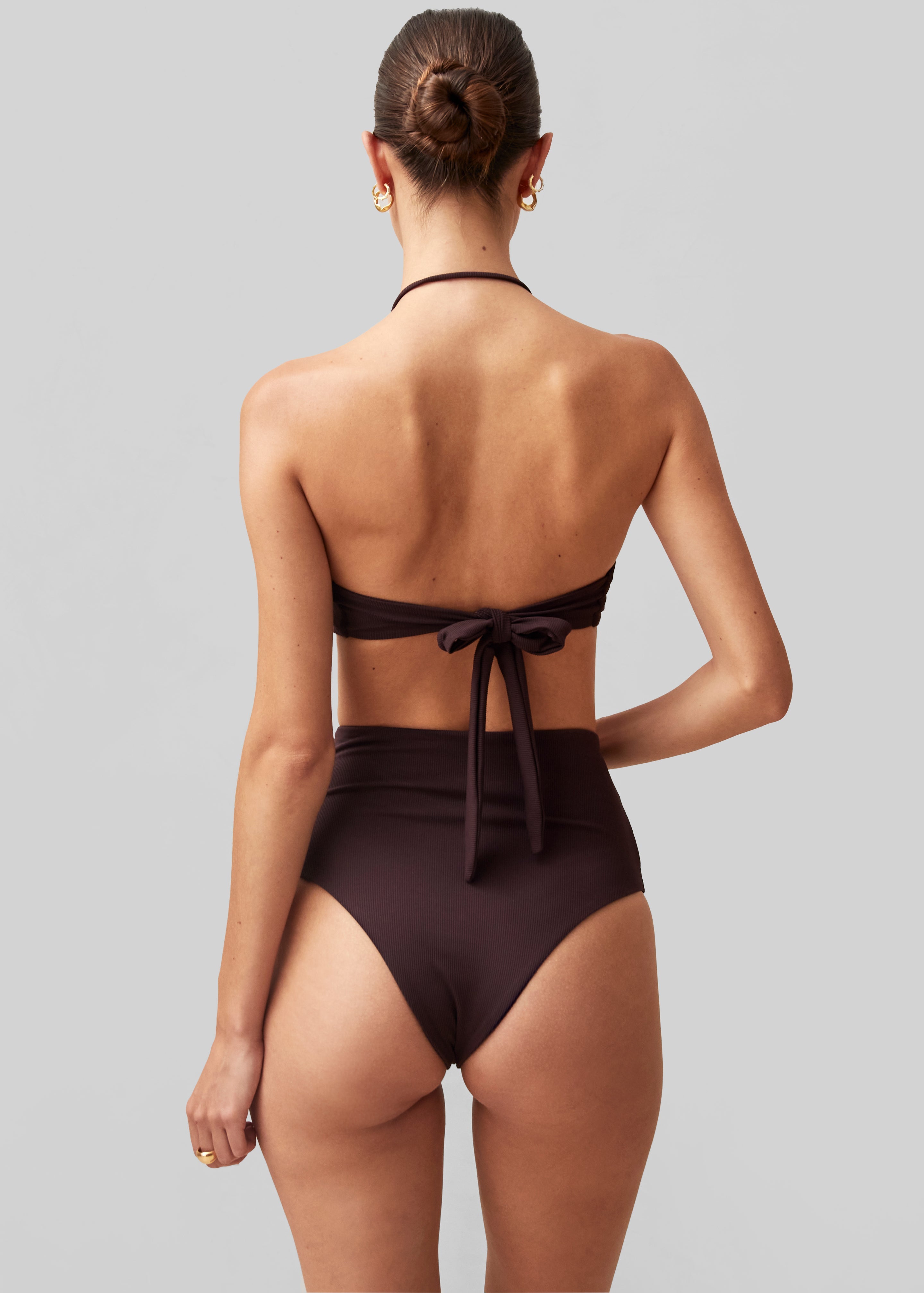 Alohas Costa Bikini Bottom - Brown - 6