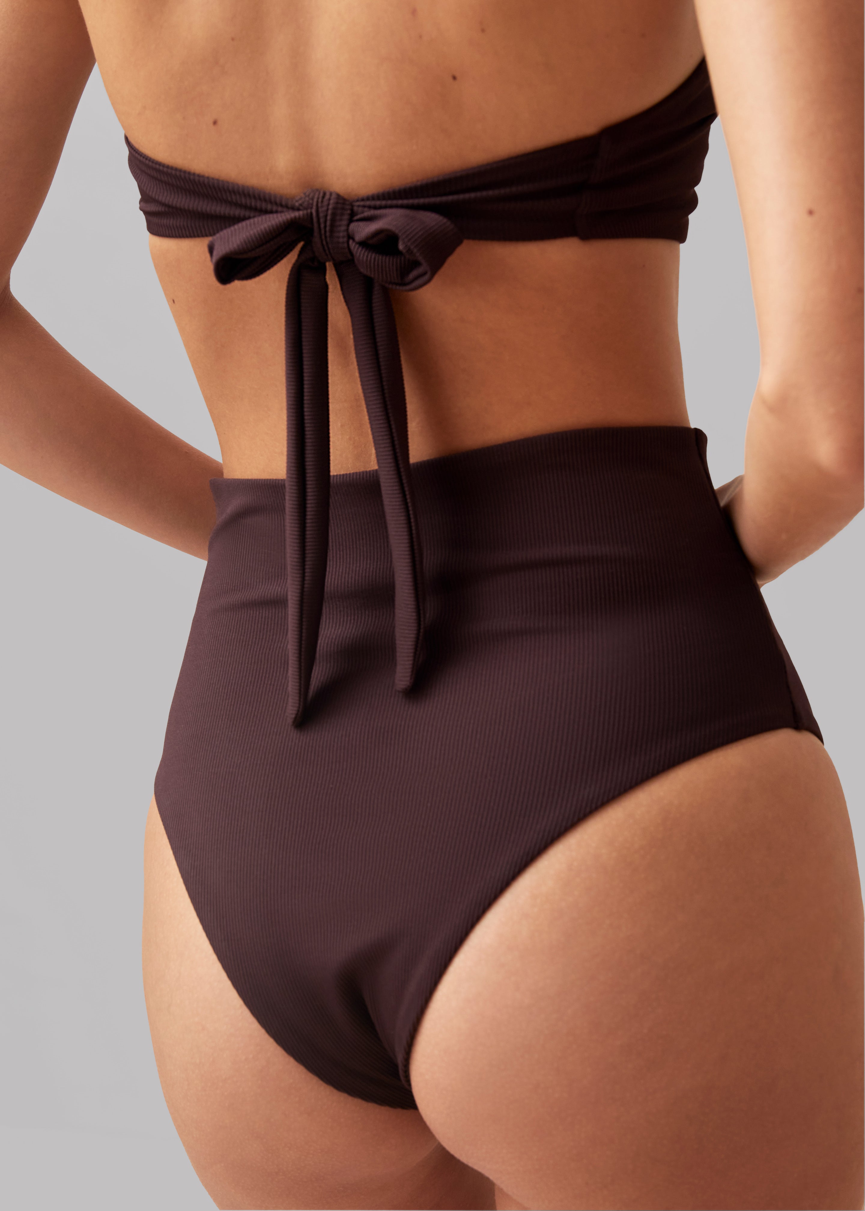 Alohas Costa Bikini Bottom - Brown - 5