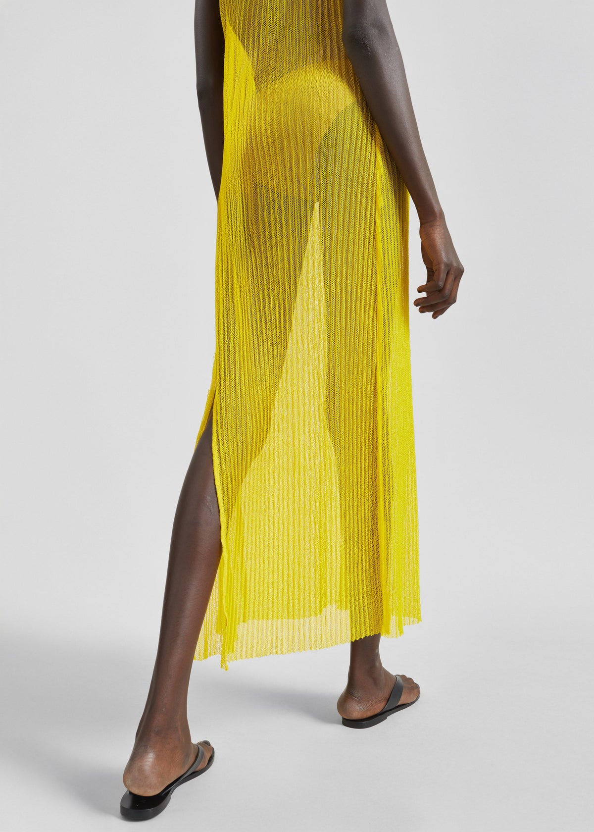 Annecy Lace Dress - Yellow - 6