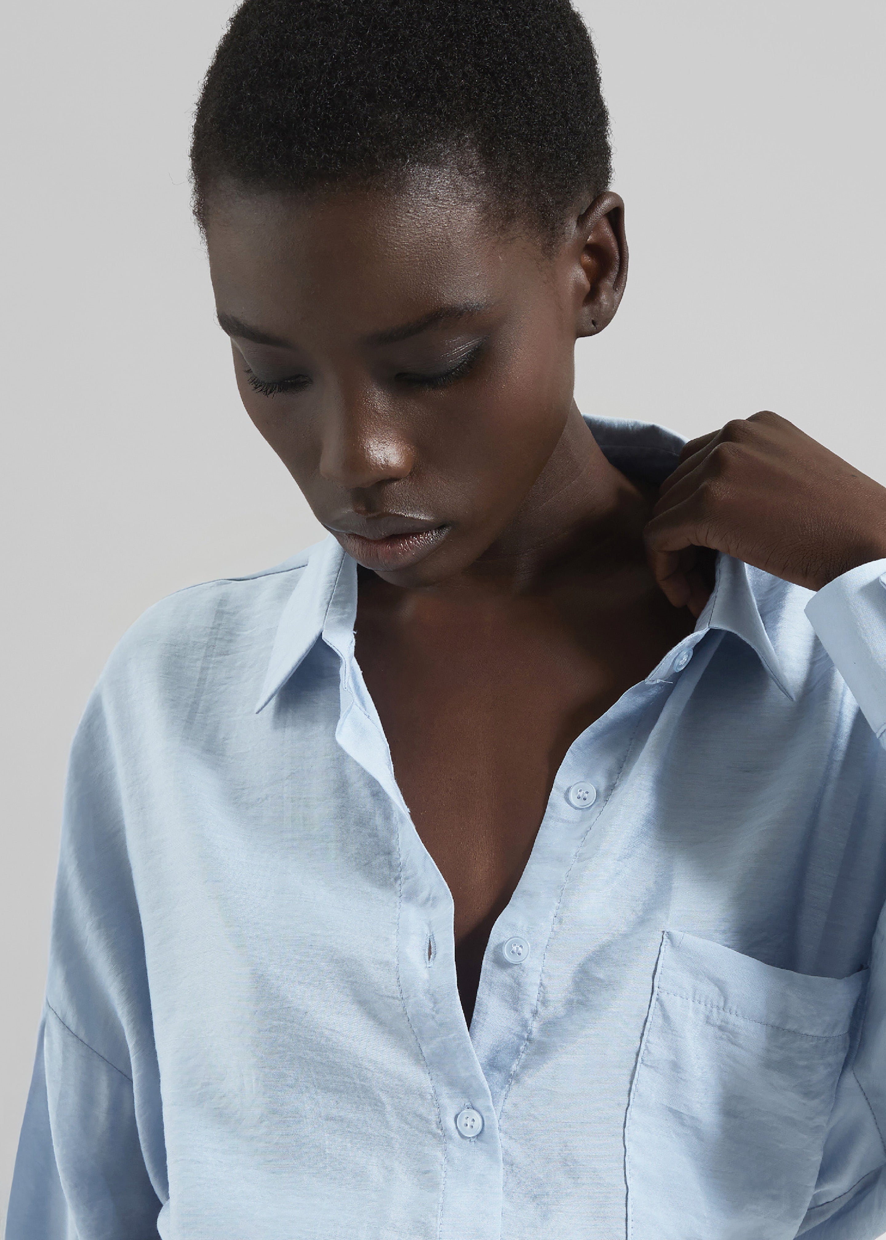 Ascain Fluid Shirt - Sky Blue - 10