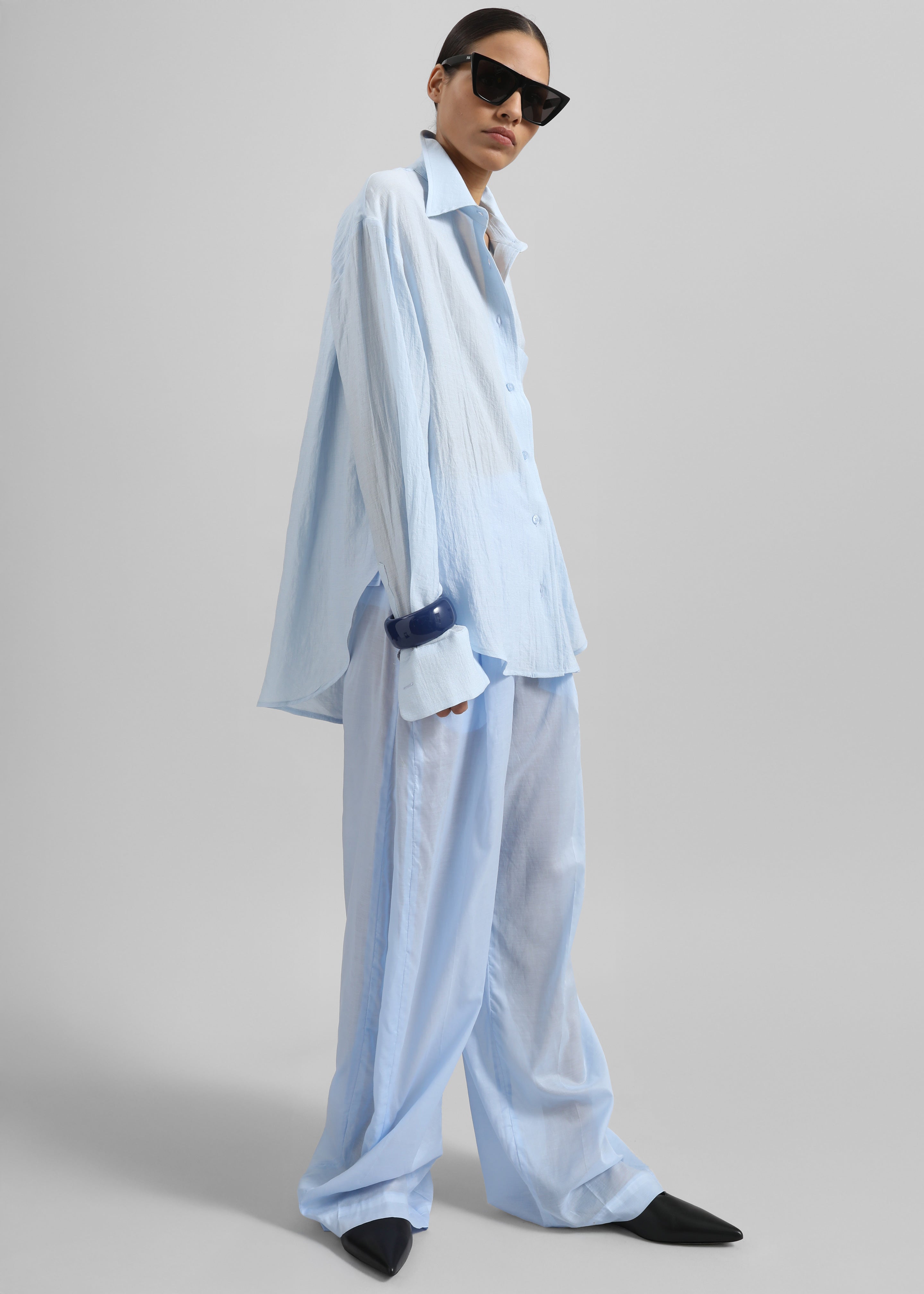 Ascain Fluid Shirt - Sky Blue - 8