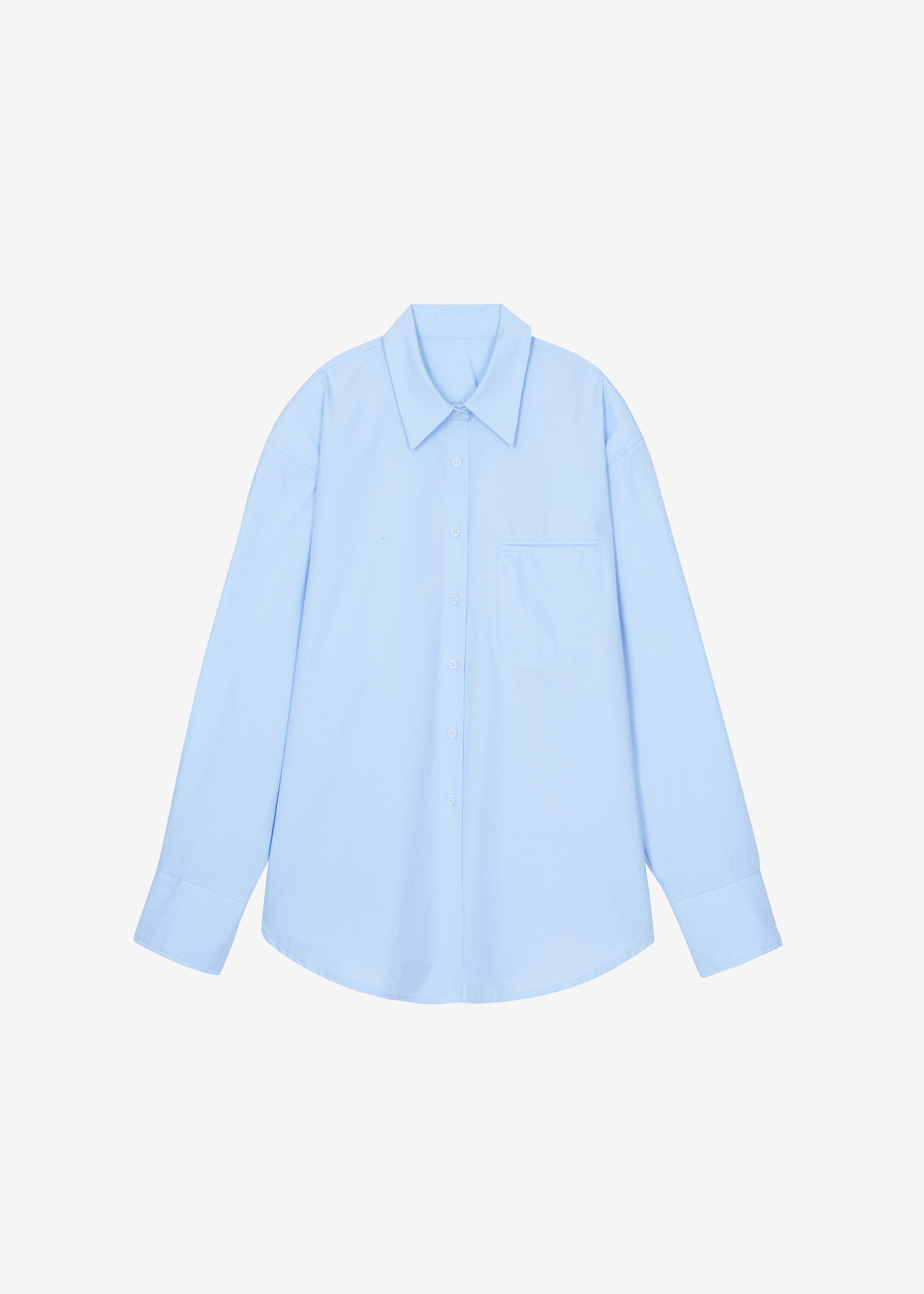 Auster Padded Shirt - Sky Blue - 9