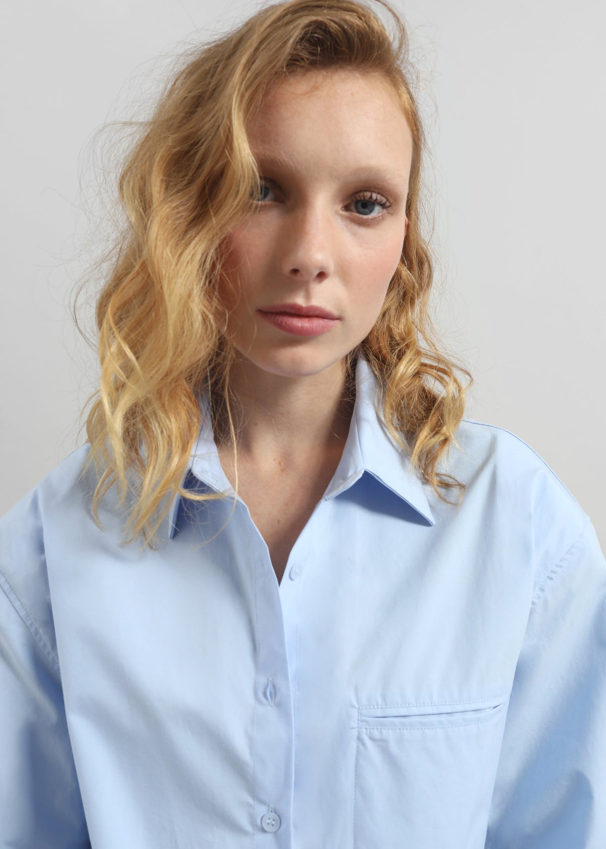 Auster Padded Shirt - Sky Blue - 5