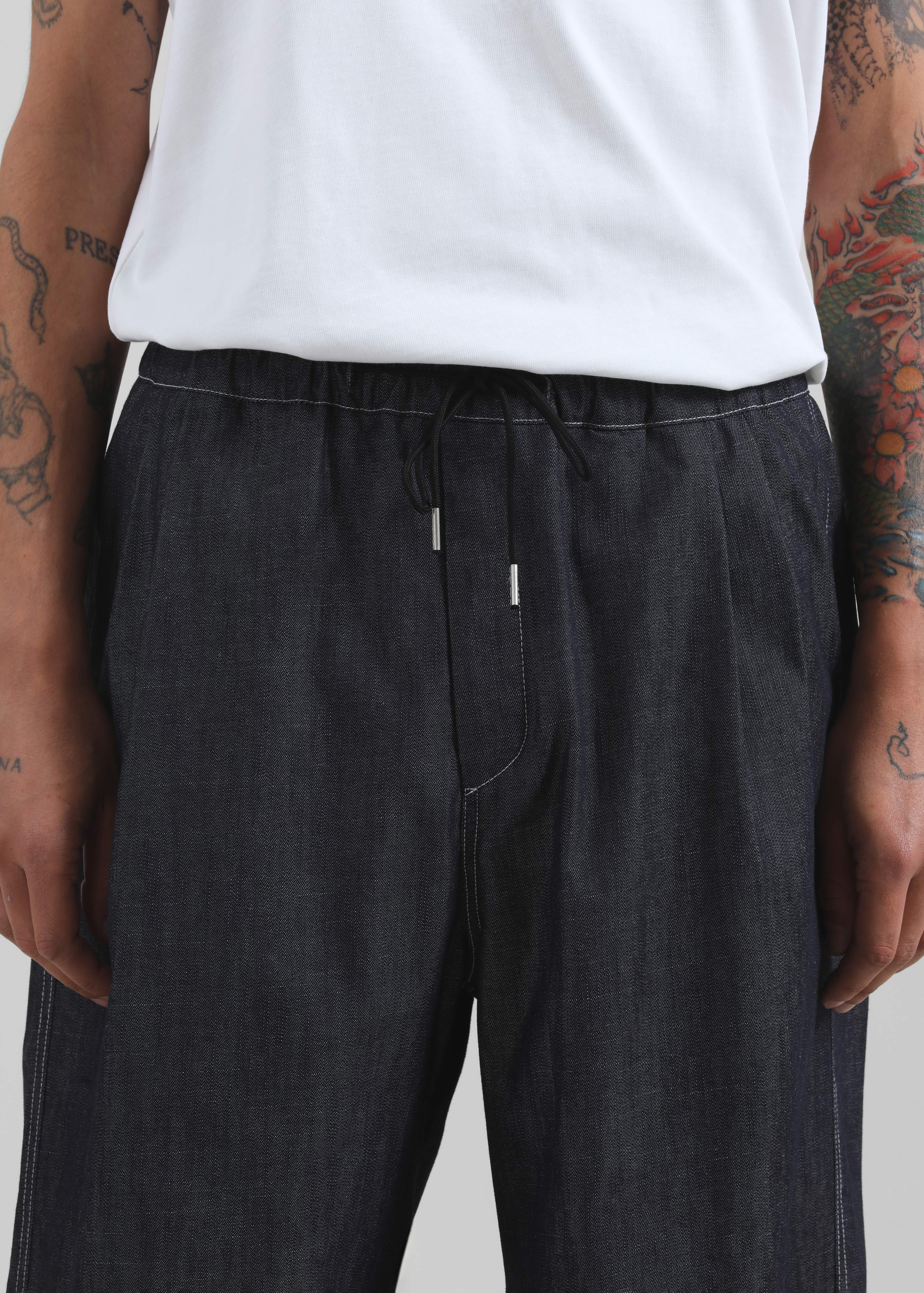 Axton Denim Shorts - Dark Wash - 2