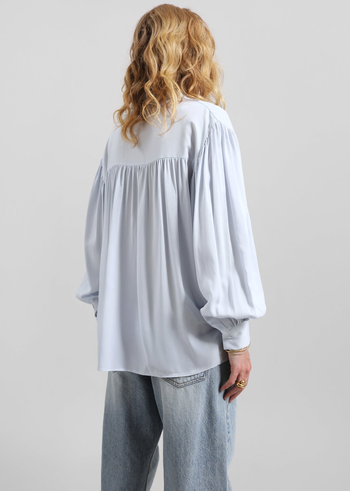 Azura Fluid Shirt - Sky Blue - 6
