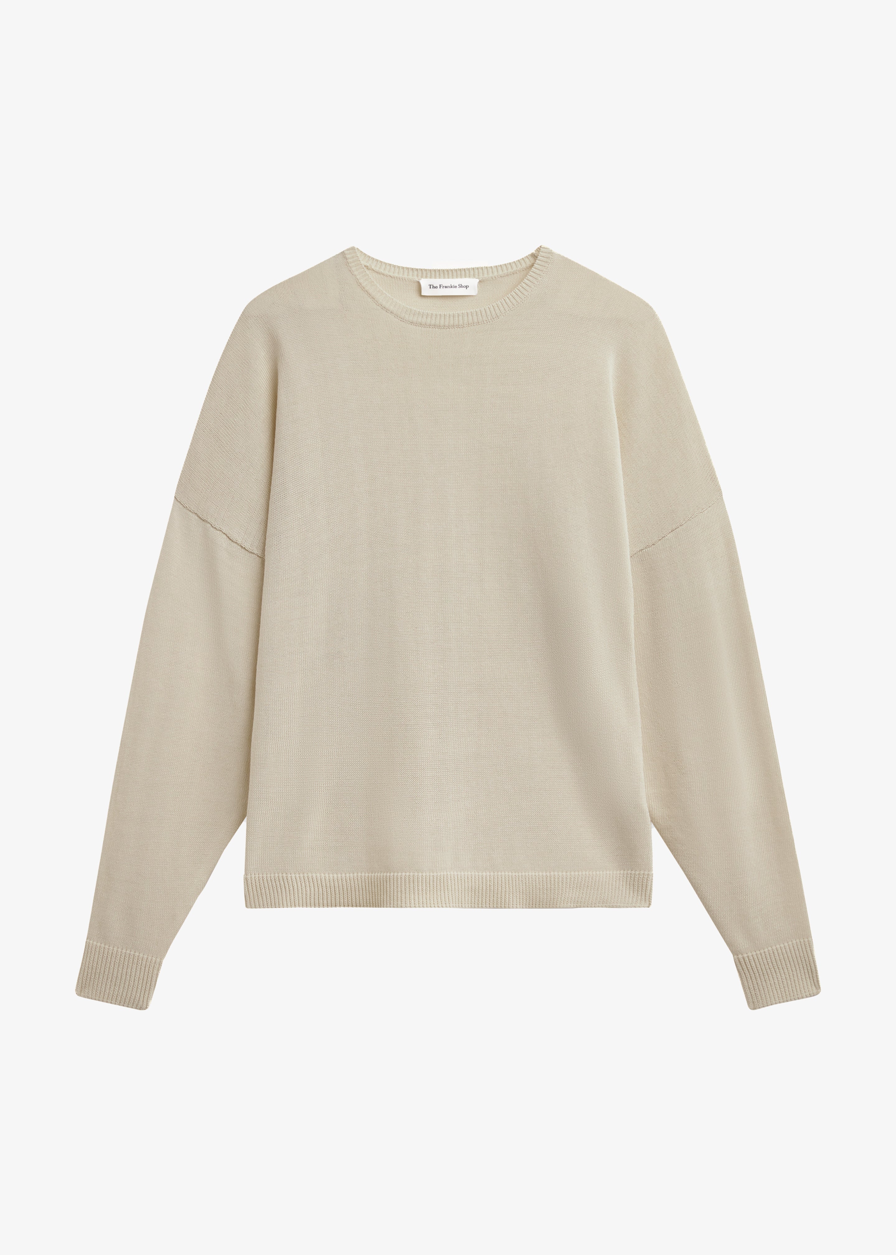 Basel Crew Neck Sweater - Cement - 6