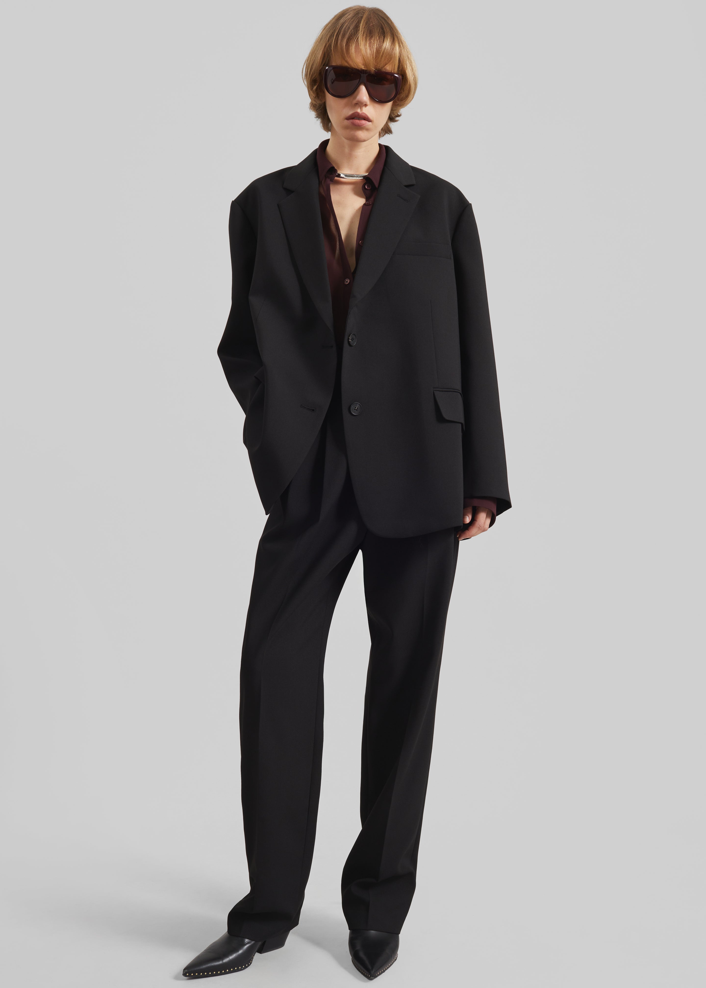 Bea Blazer - Black - 12