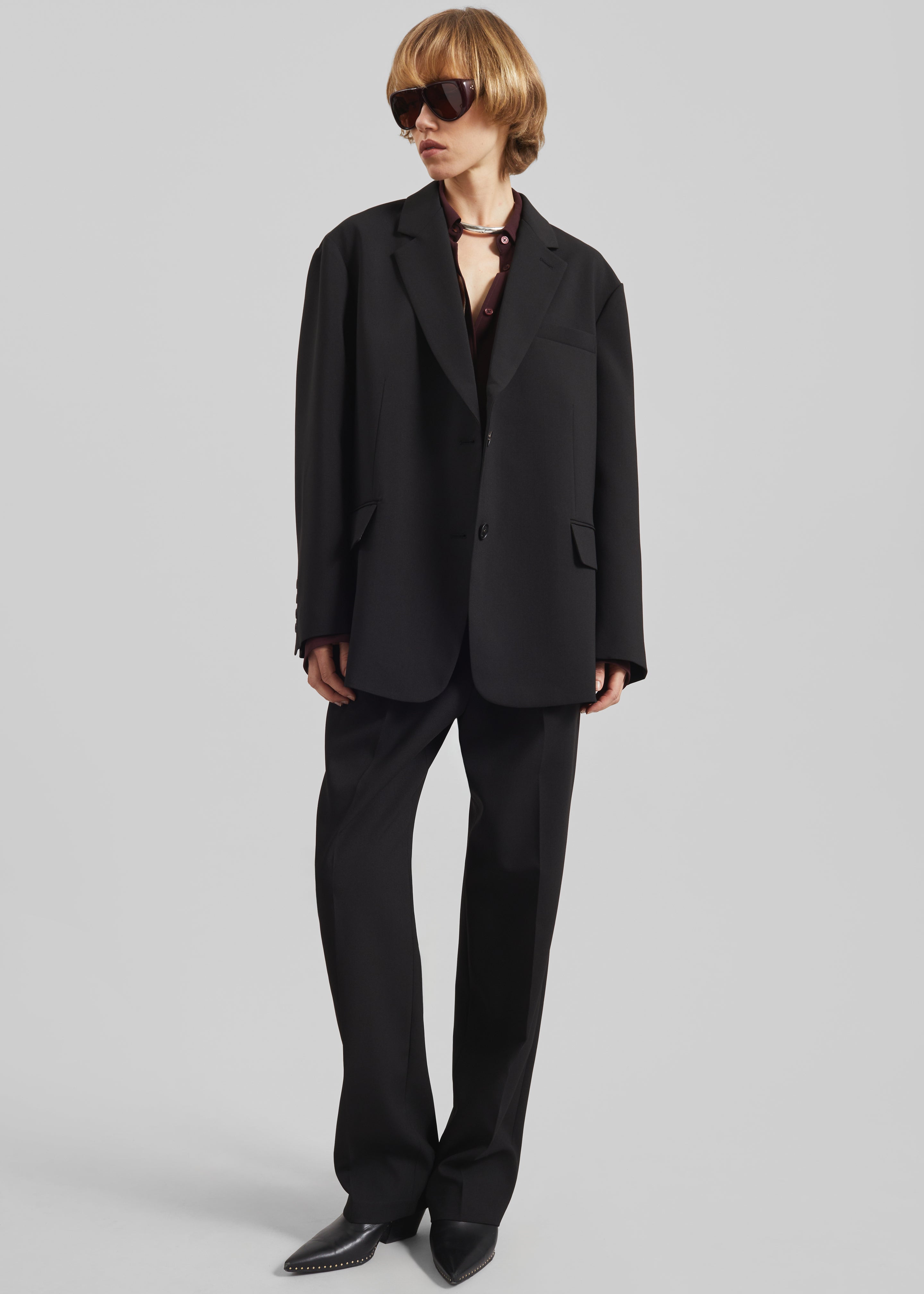 Bea Blazer - Black - 16