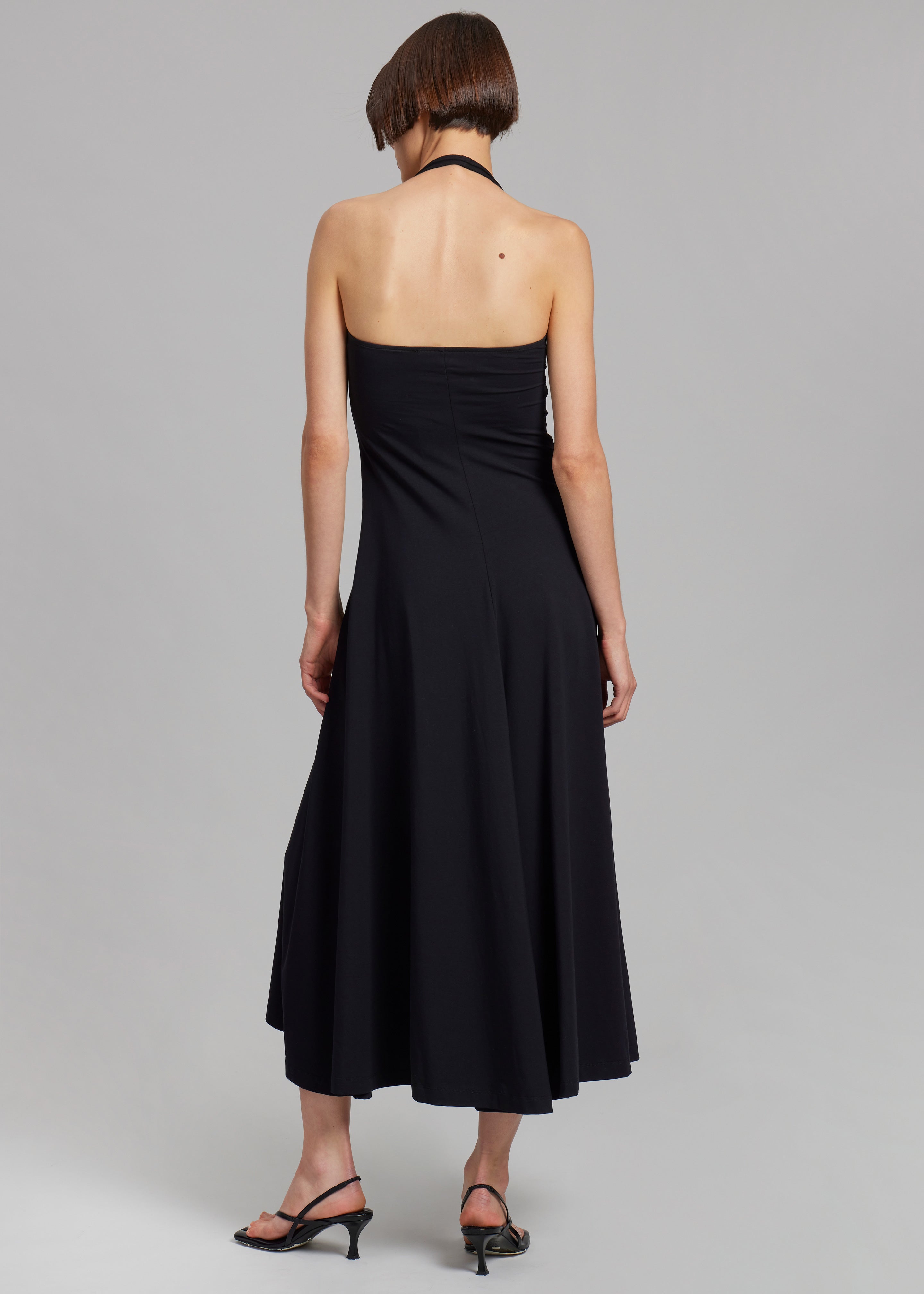 Beaufille Baes Halter Dress - Black - 9