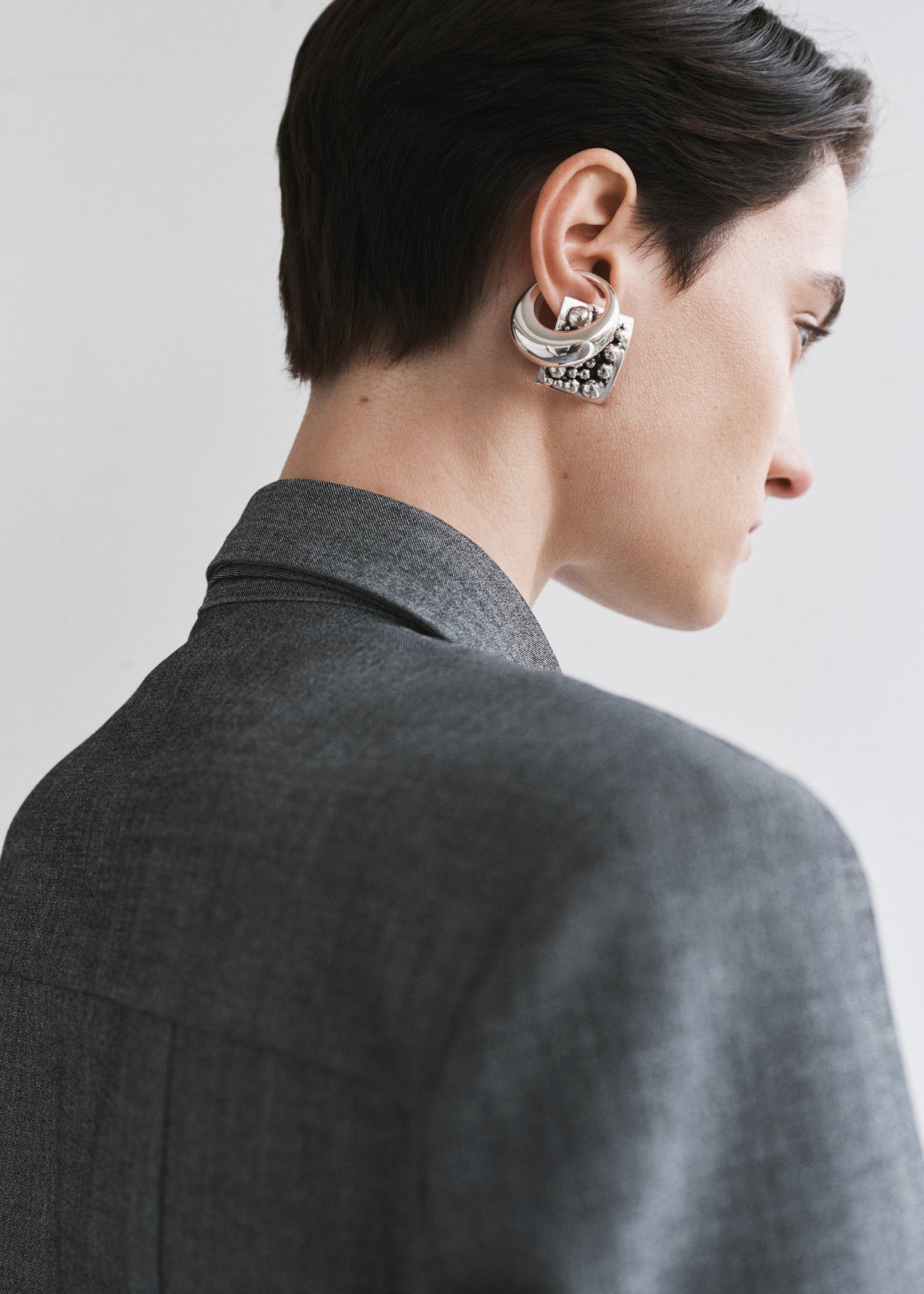 Beaufille Jagger Blouse - Grey Melange - 9