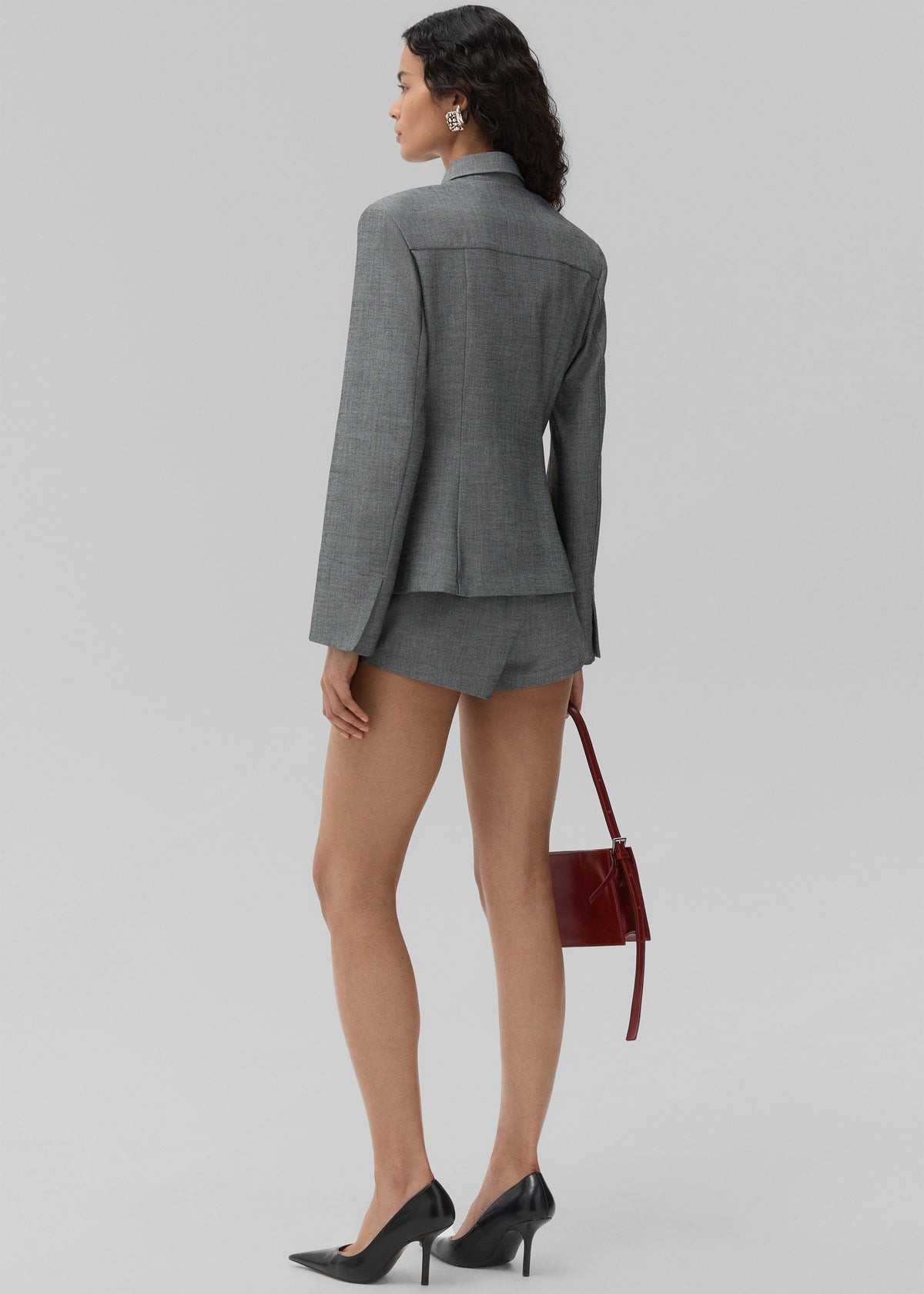 Beaufille Jagger Blouse - Grey Melange - 10