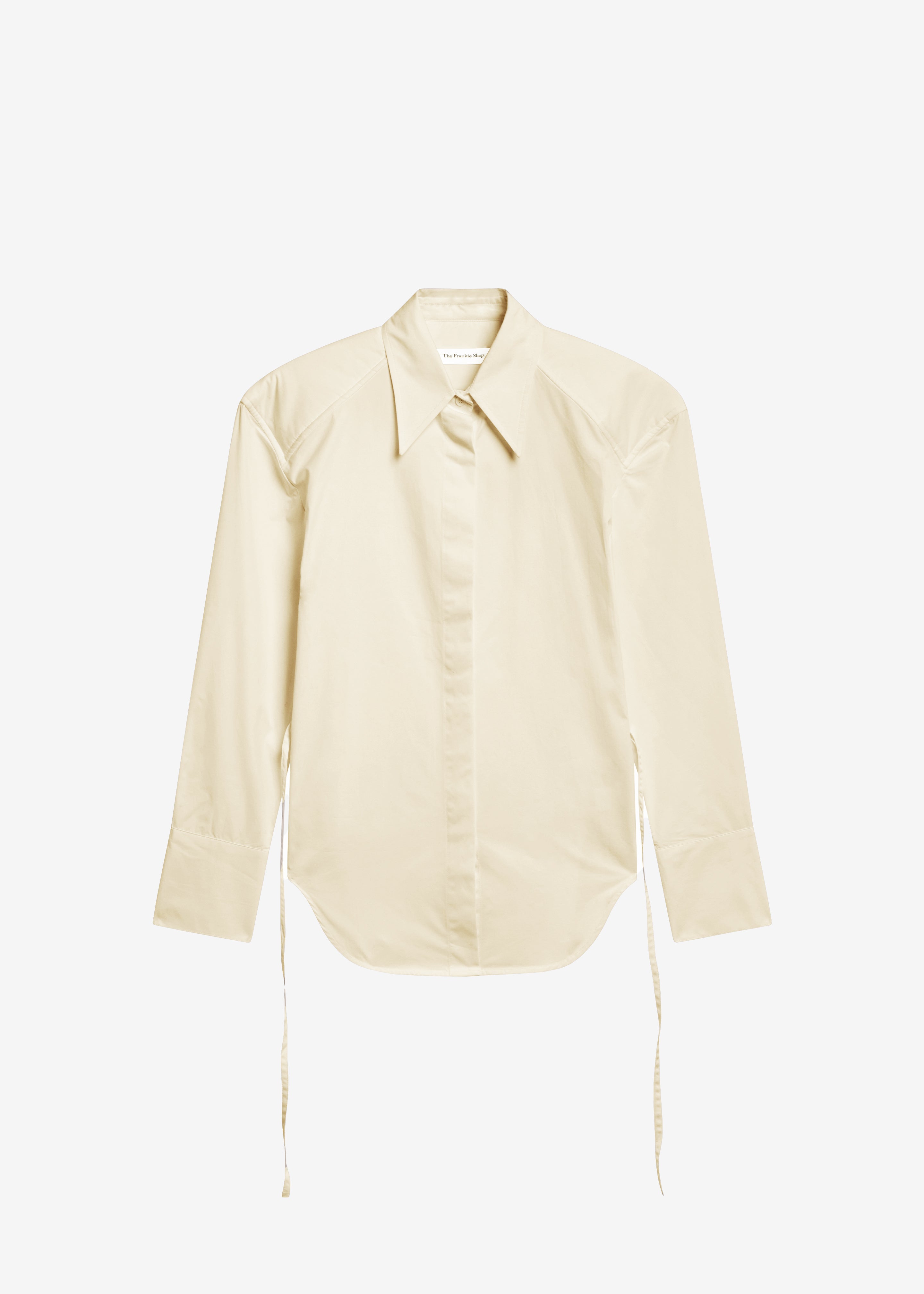 Bec Padded Shirt - Beige - 14