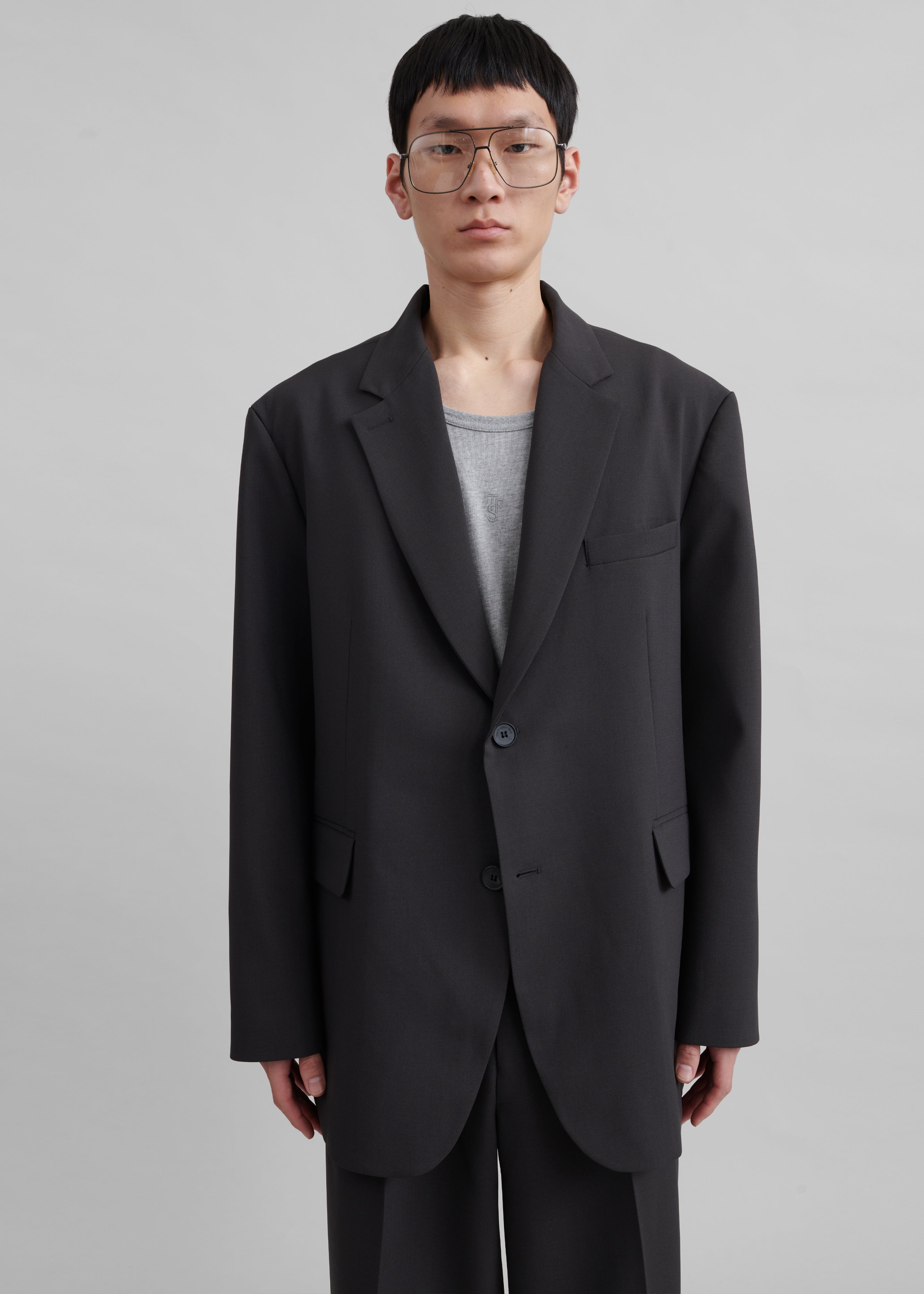 Beo Blazer - Dark Grey - 7