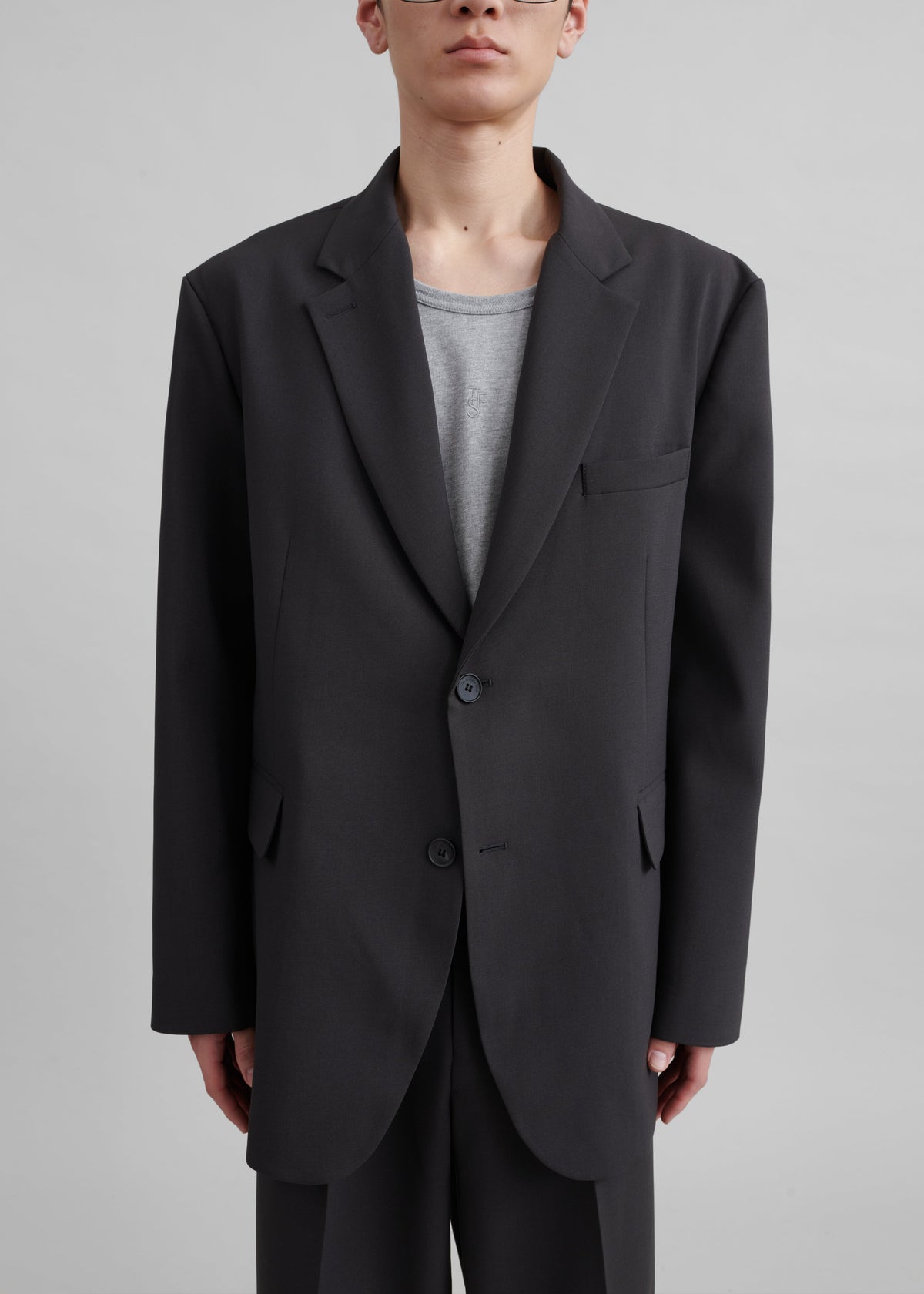 Beo Blazer - Dark Grey - 4
