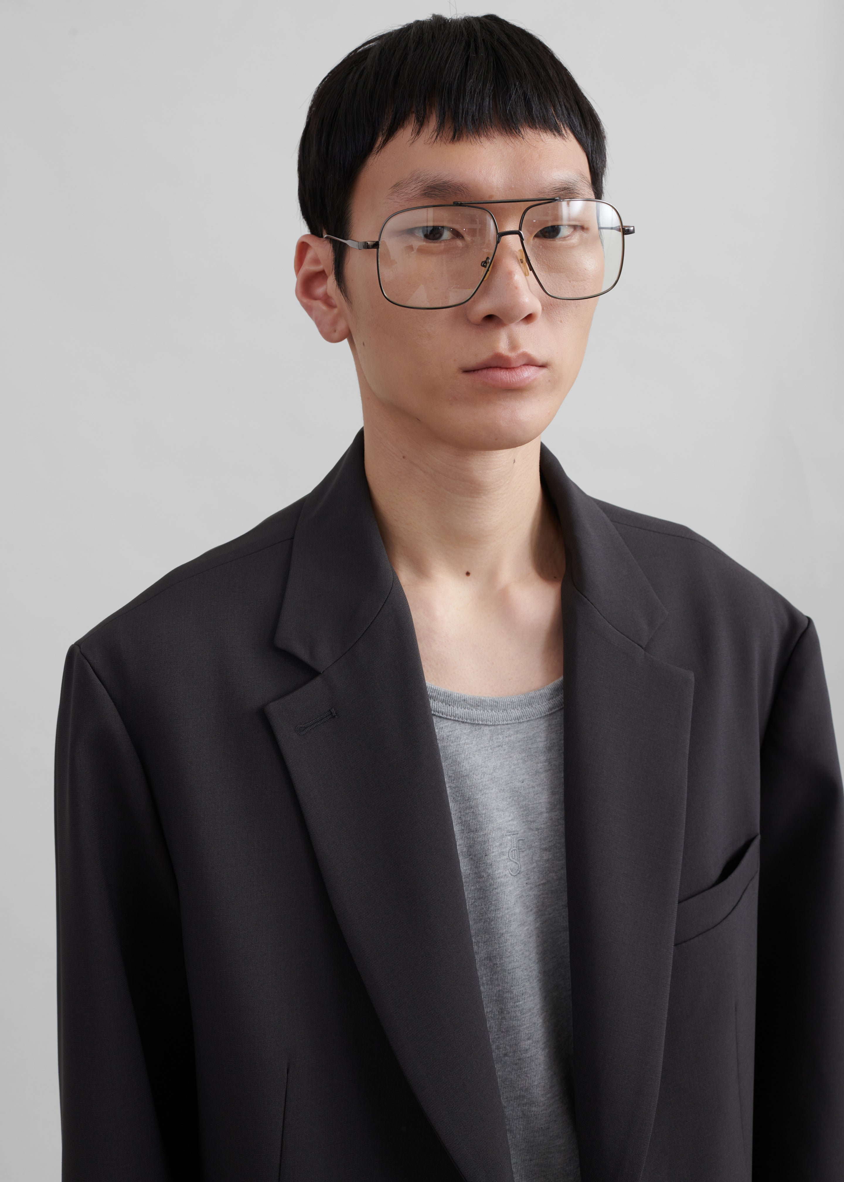 Beo Blazer - Dark Grey - 8