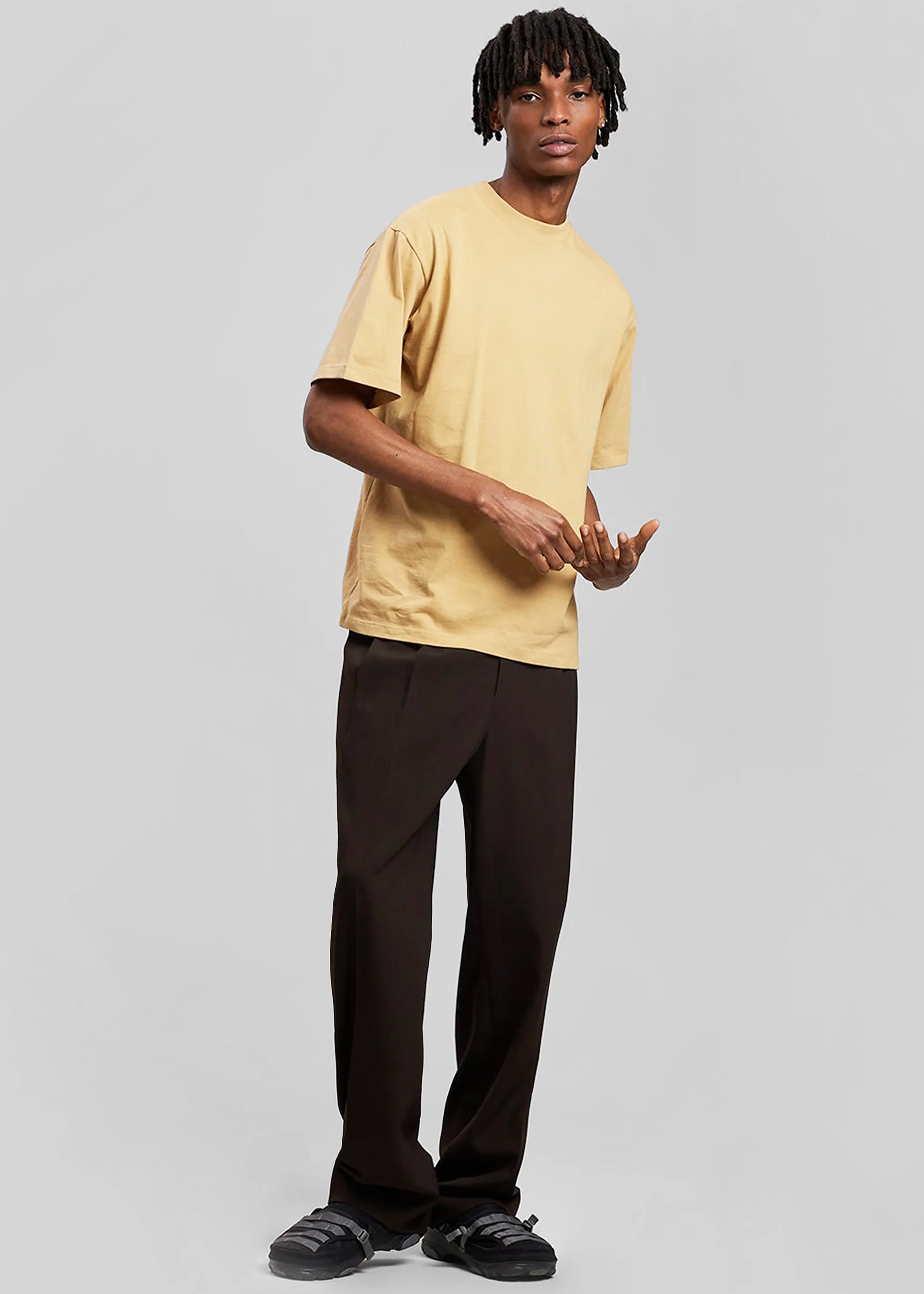 Beo Suit Pants - Dark Espresso - 3