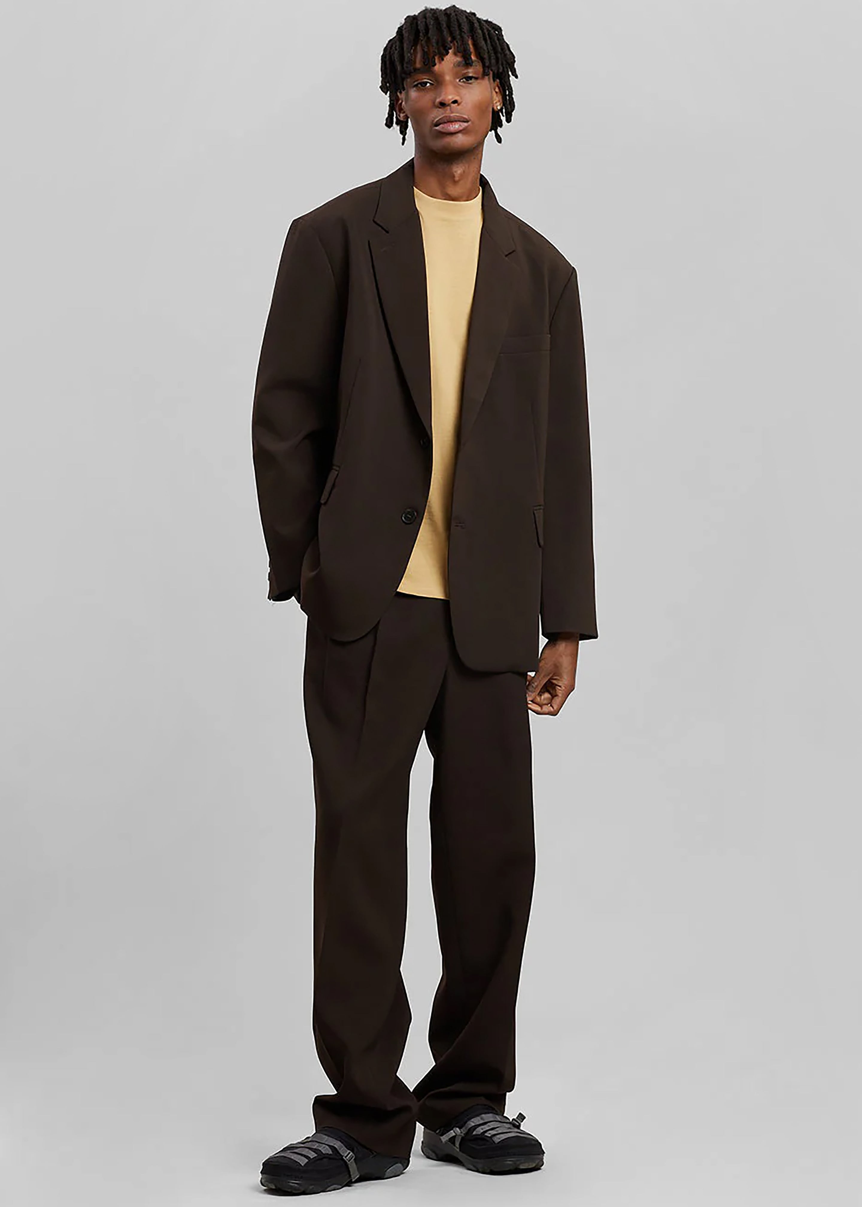 Beo Suit Pants - Dark Espresso - 6