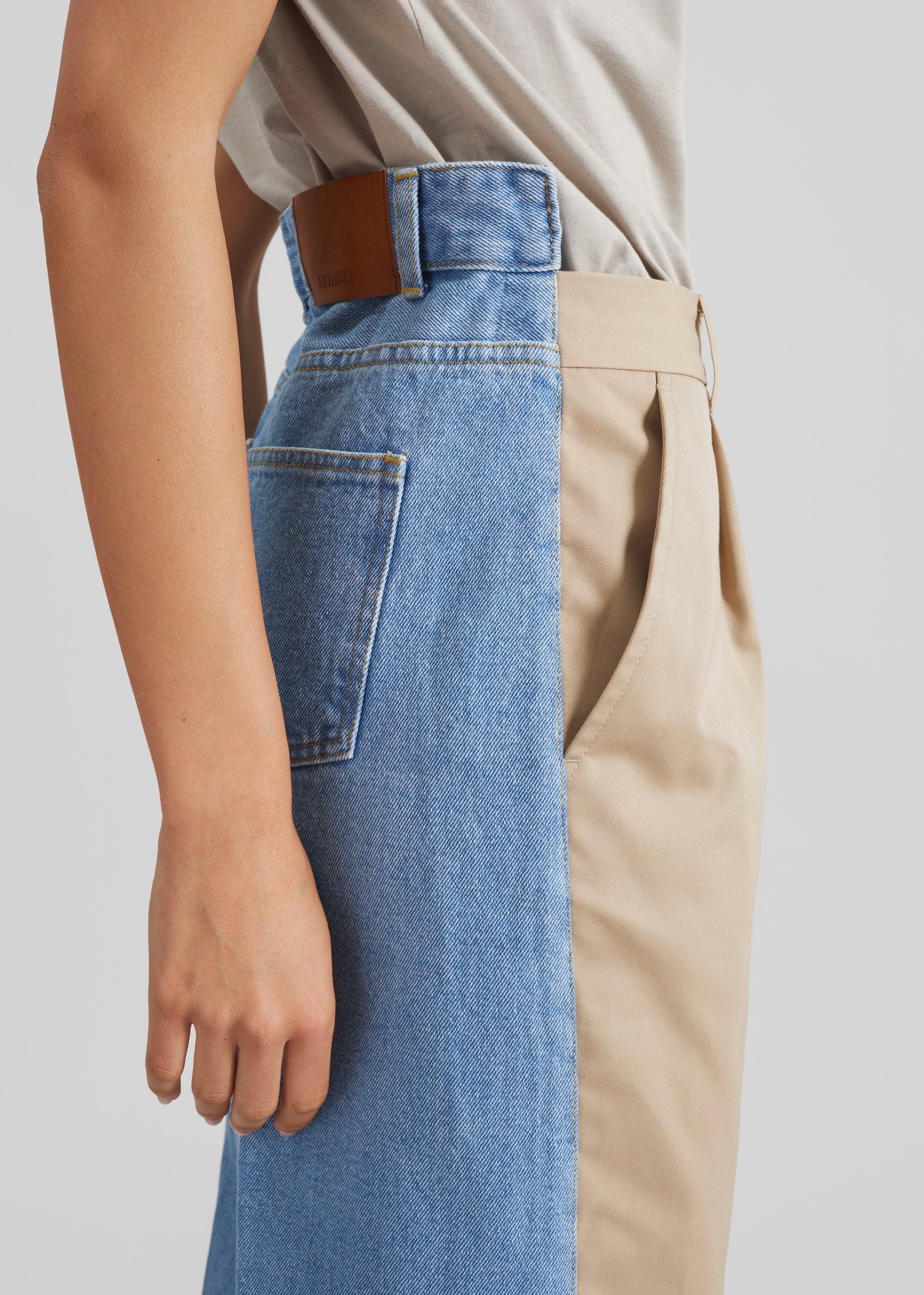 Bettter Denitrousers - Camel/Blue - 4