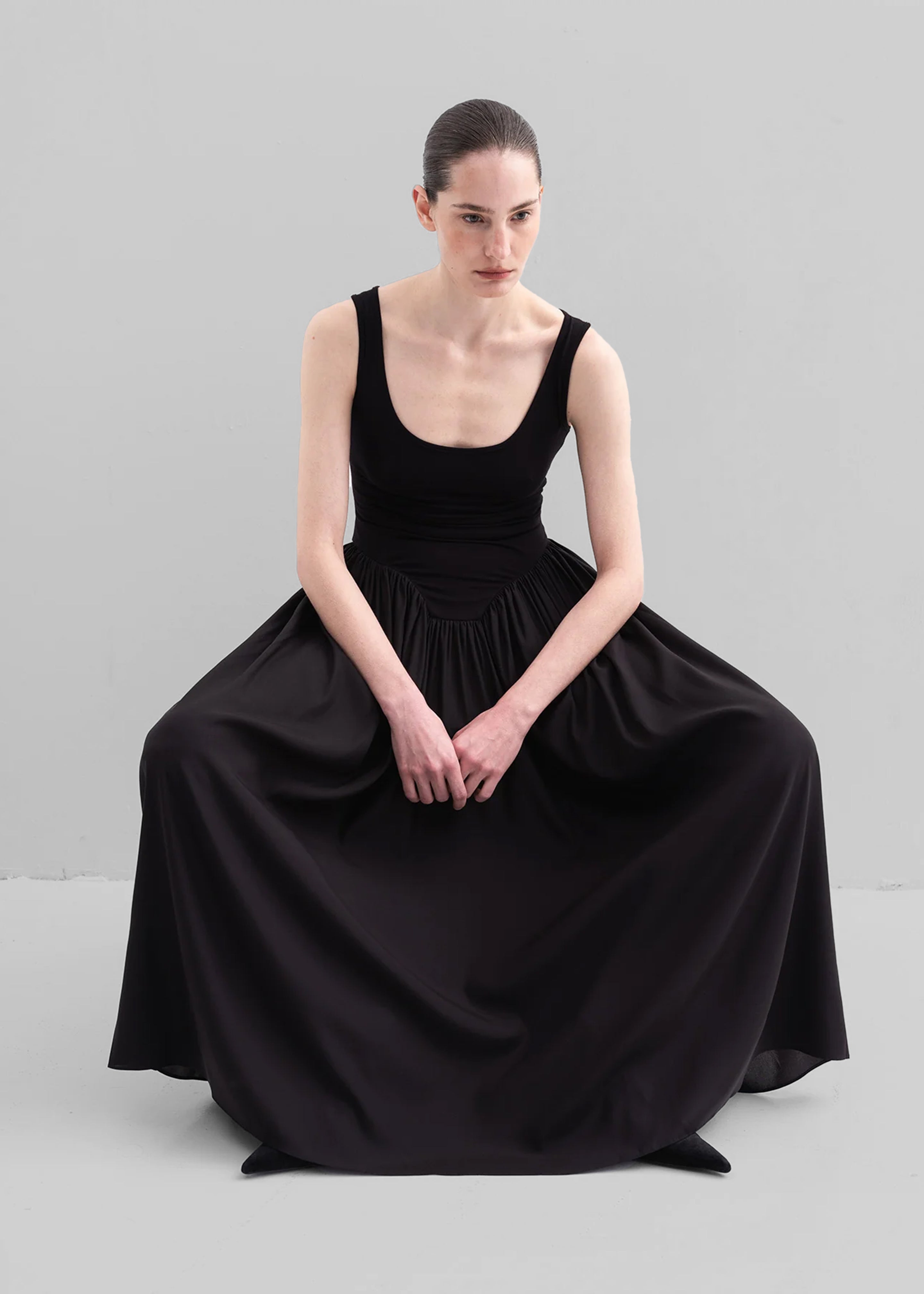 Bevza Anna Dress - Black - 6