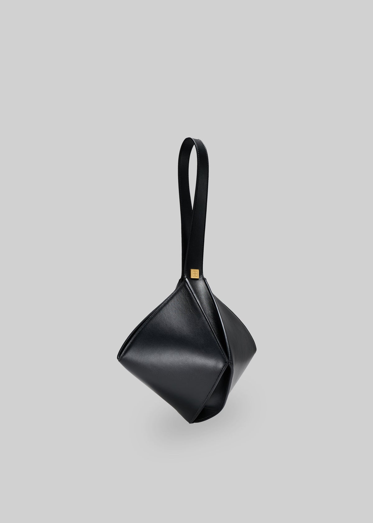 Bevza Crushed Grain Bag - Black - 5
