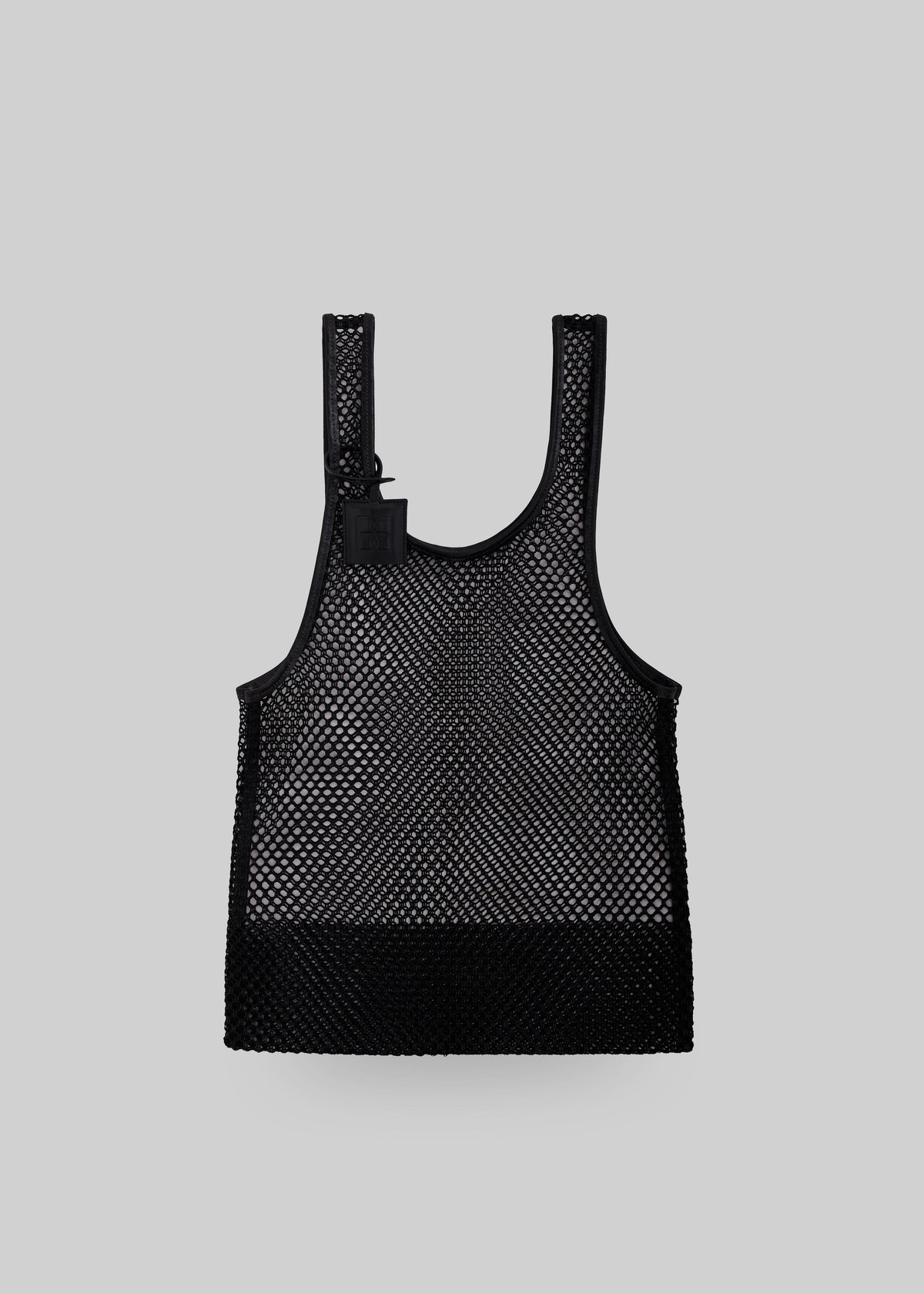 Bevza Honeycomb Tank Tote - Black - 2