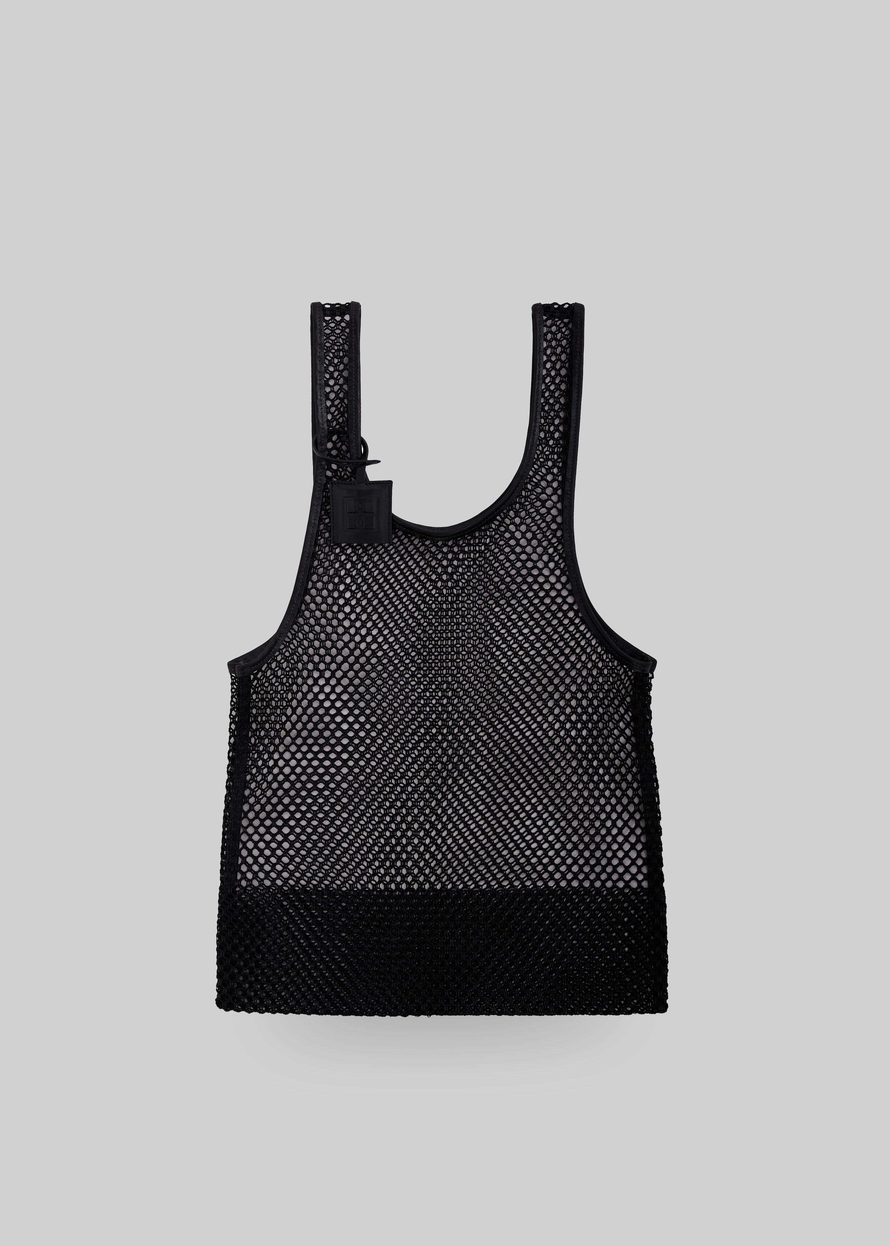 Bevza Honeycomb Tank Tote - Black - 2
