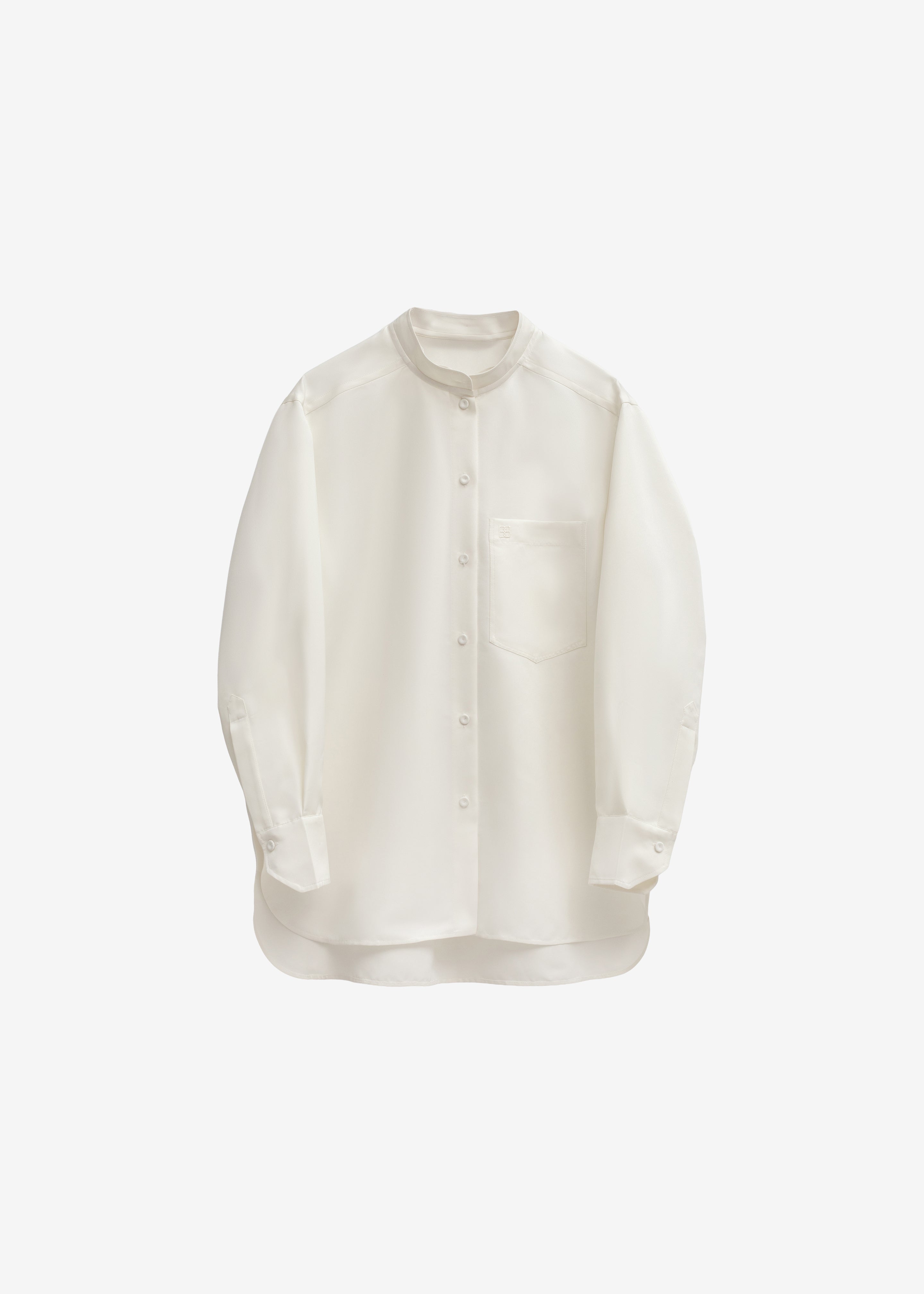 Bevza Shirt Rain Jacket - Dusty Ivory - 5