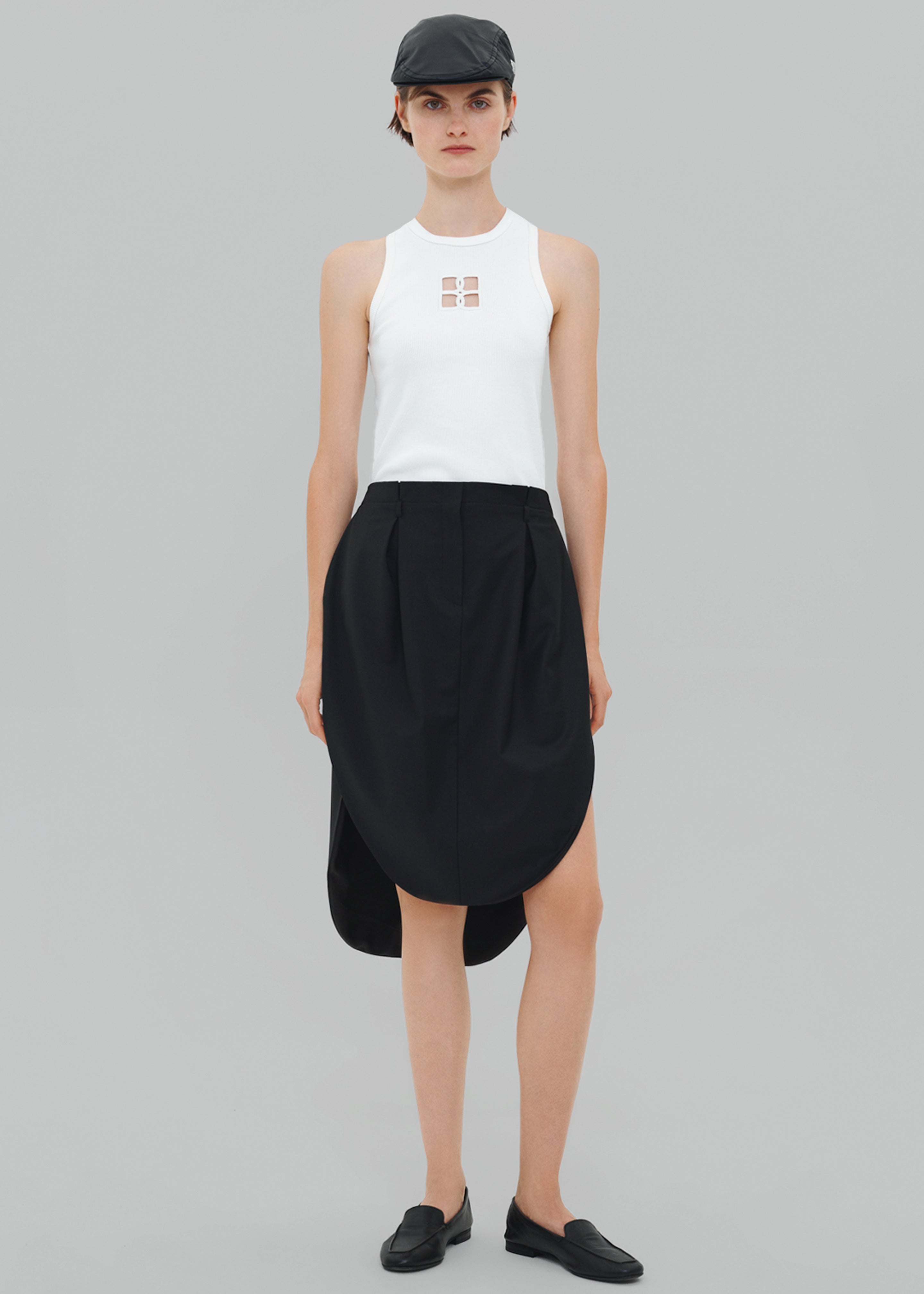 Bevza Tulip Skirt - Black - 7