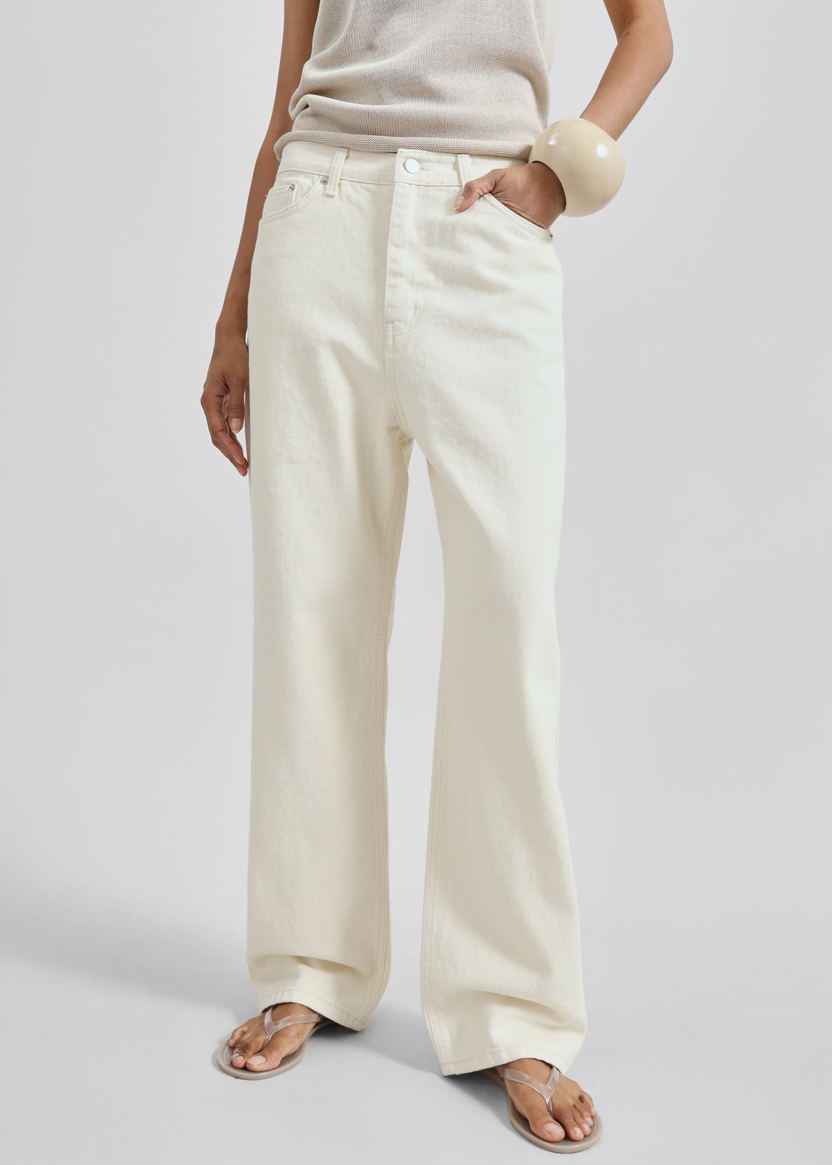 Bexley Jeans - Cream - 6