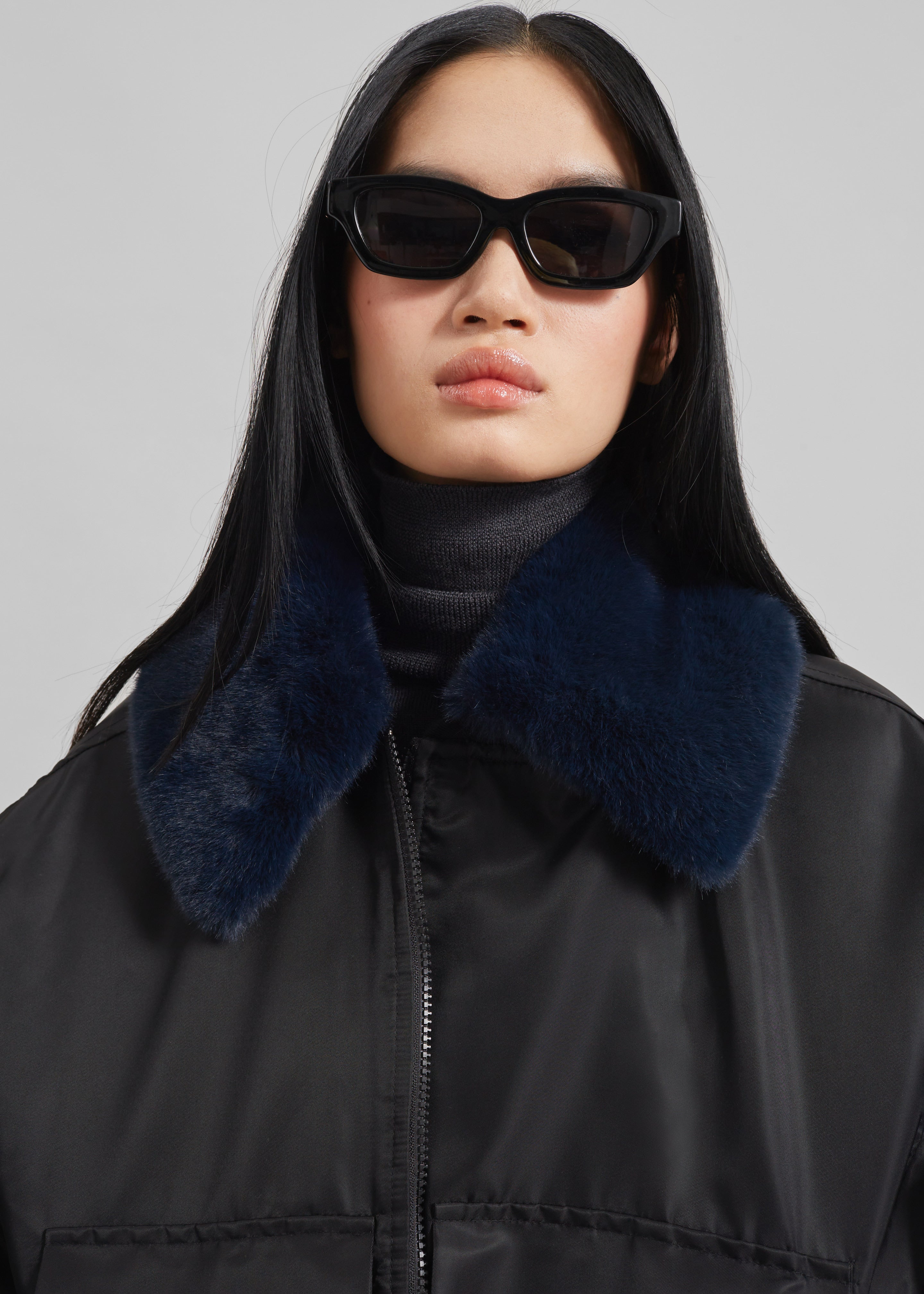 Blenham Bomber Jacket - Black - 4