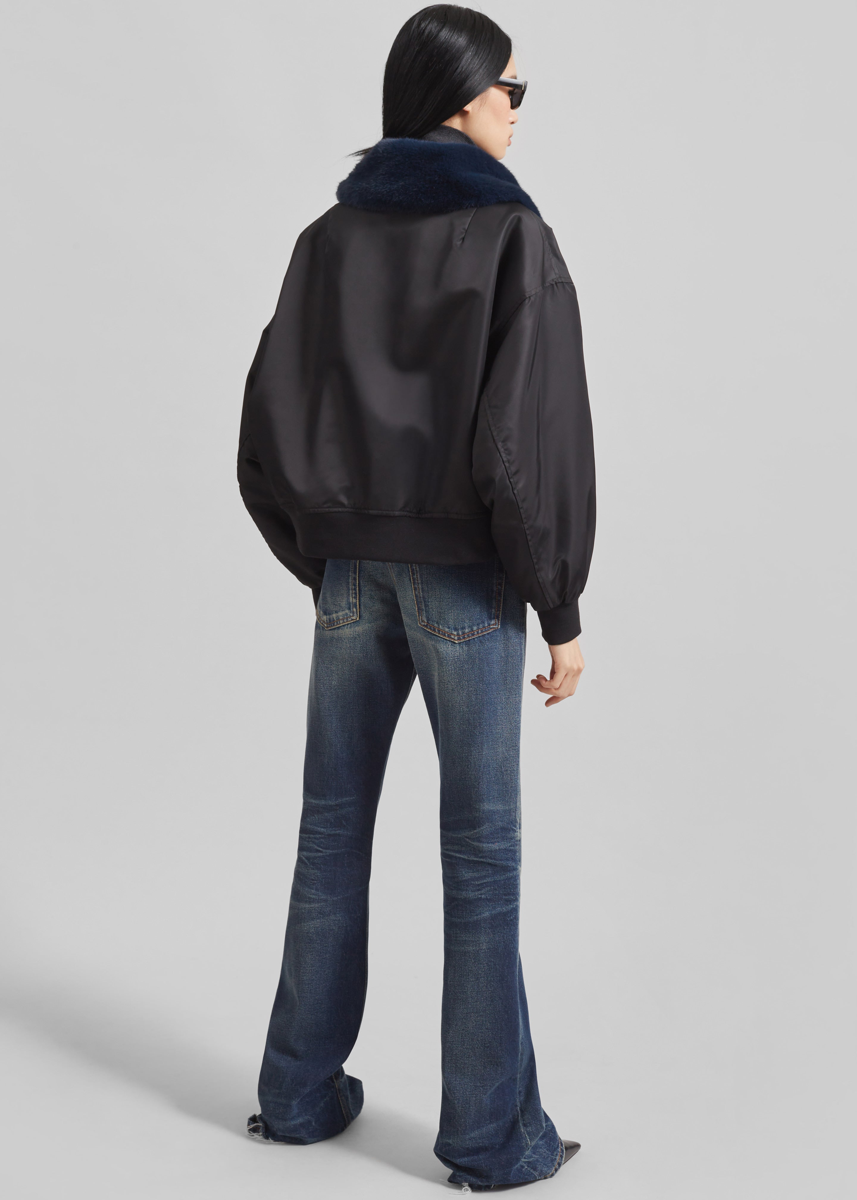 Blenham Bomber Jacket - Black - 7