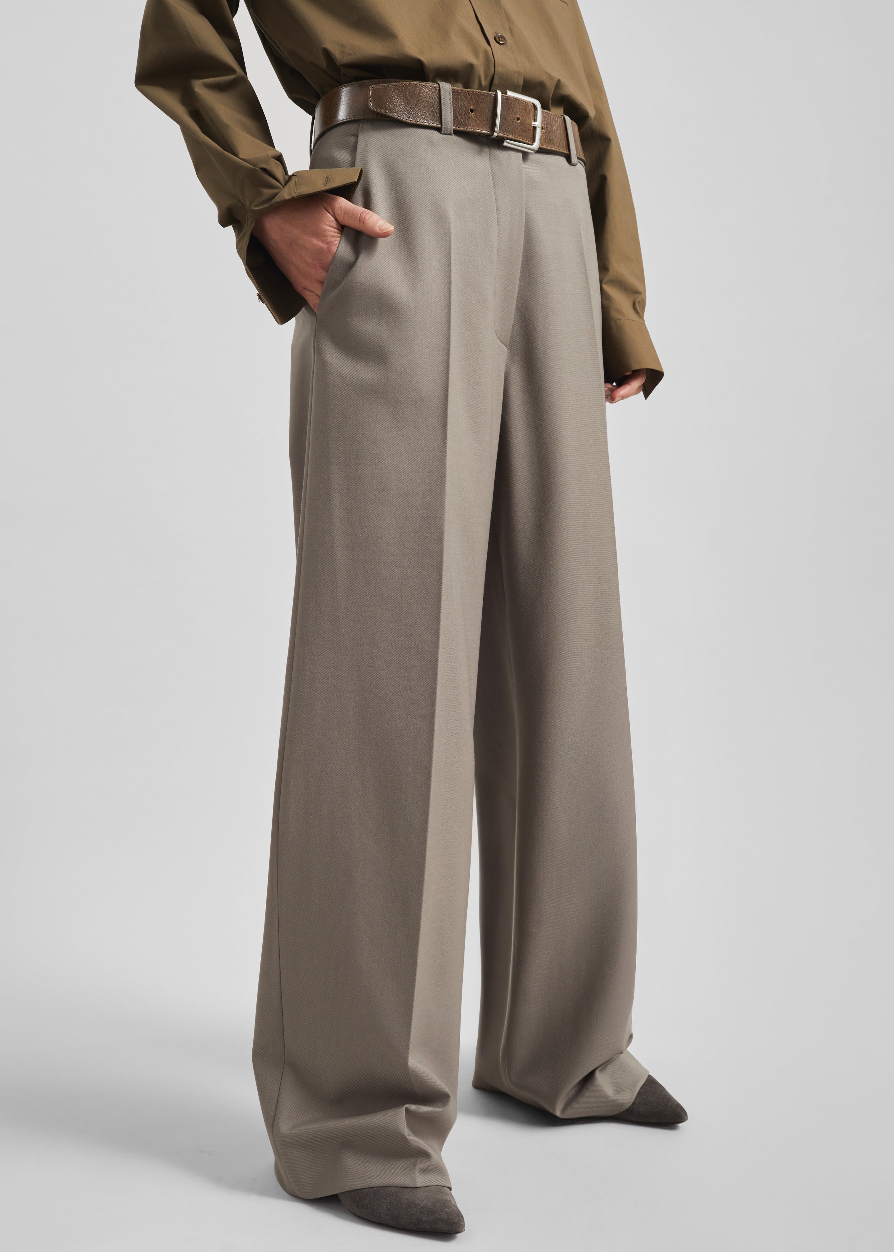 Brickell Trousers - Taupe - 3