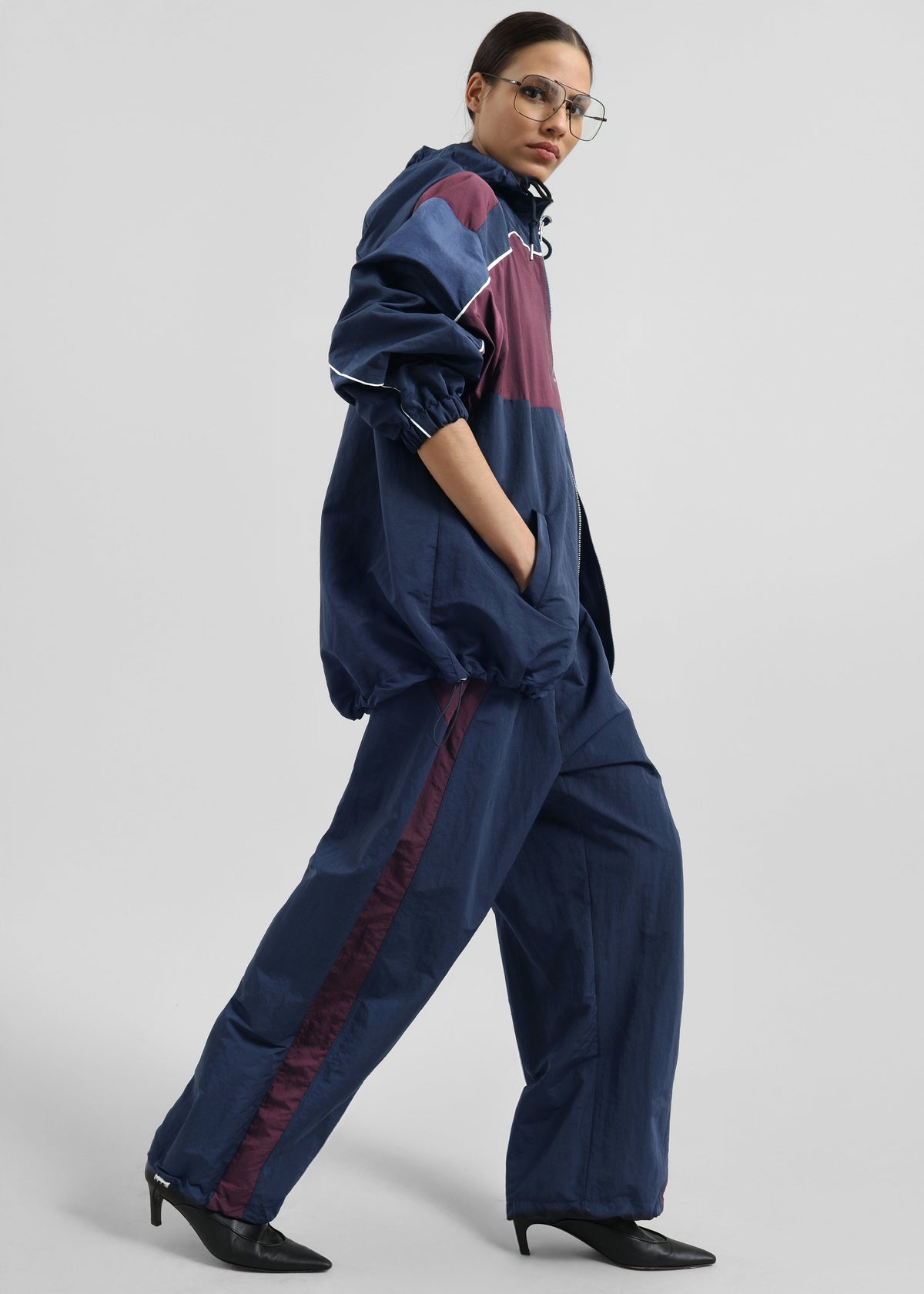 Bromley Colorblock Joggers - Navy - 1