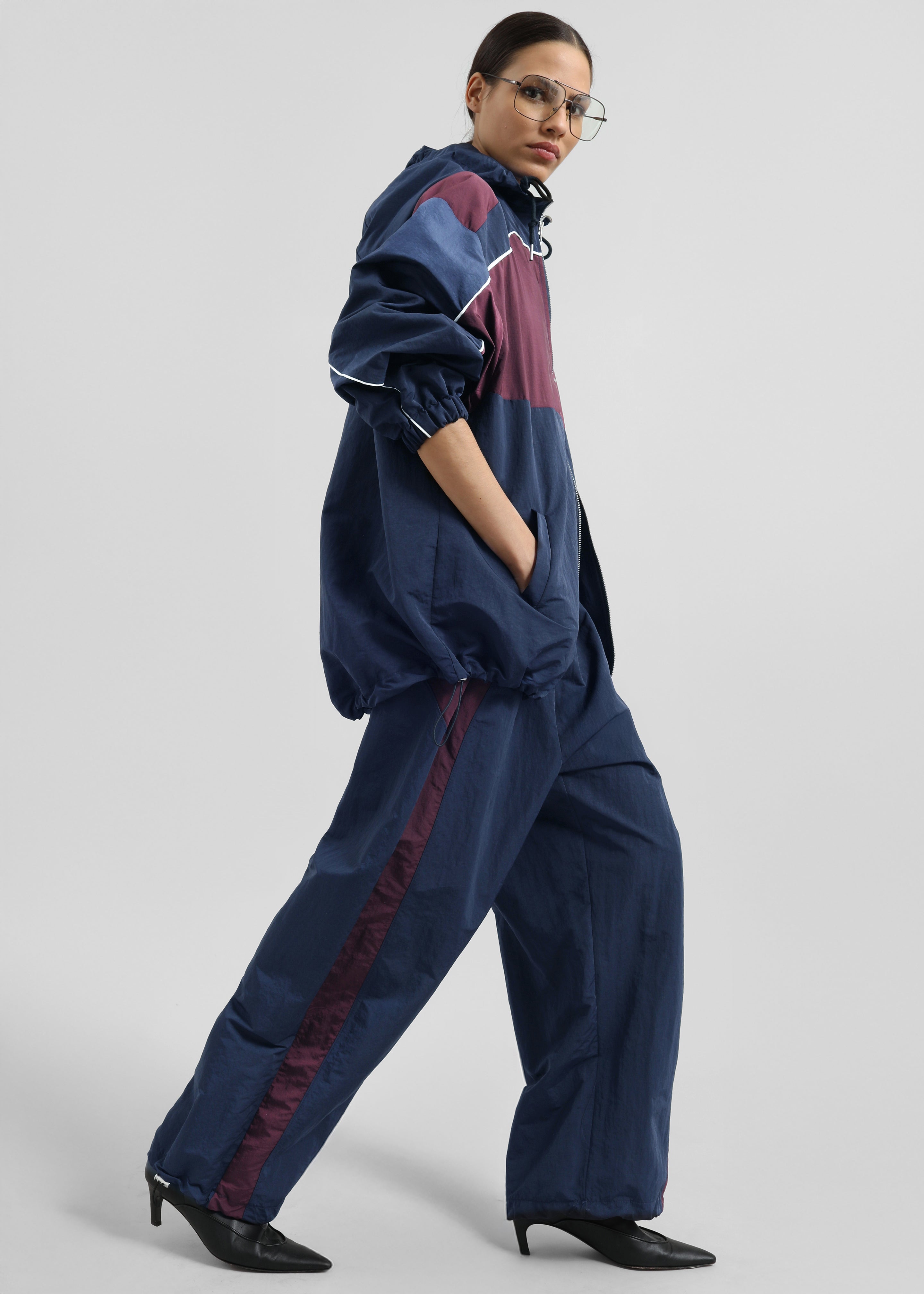 Bromley Colorblock Joggers - Navy - 1